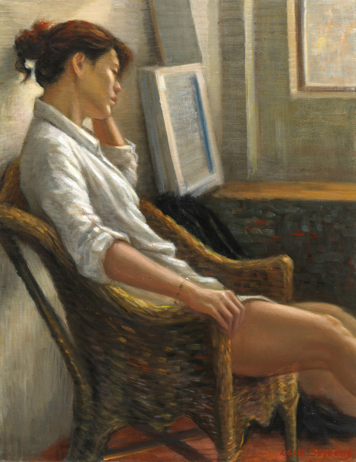 김소정 KIM, So Jeong, 창가에서, 2014