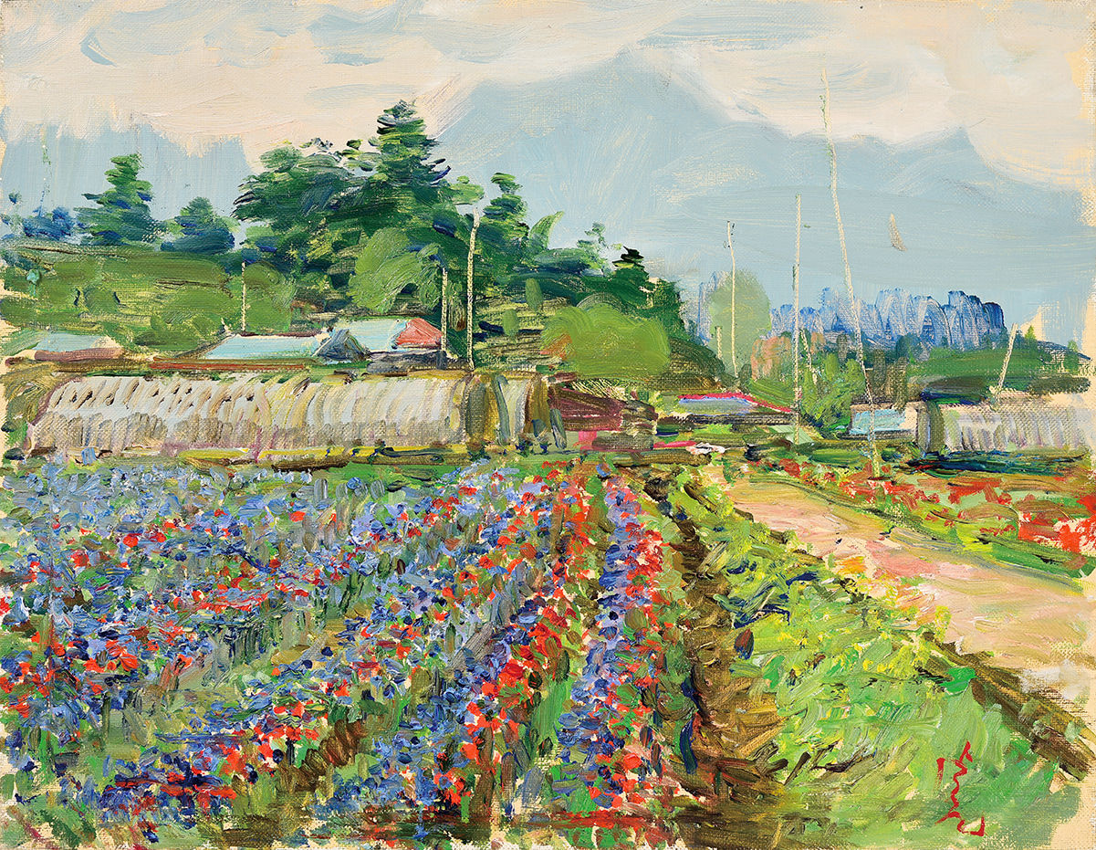 김호걸 KIM, Ho Geol, 양귀비꽃 피는 계절 Blooming Season of poppy, 2000