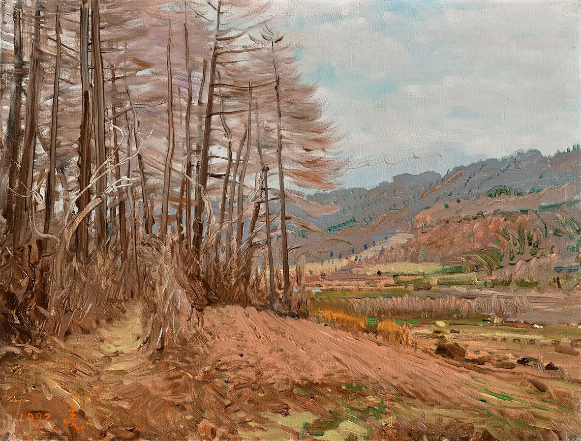 김호걸 KIM, Ho Geol, 어느 가을의 오후 An autumn afternoon, 1992