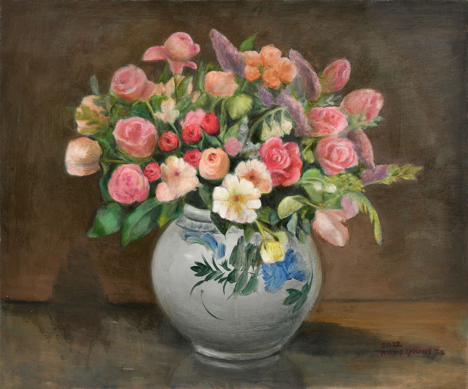 공영자 Kong, Young Ja, 딸의 등단, 2022