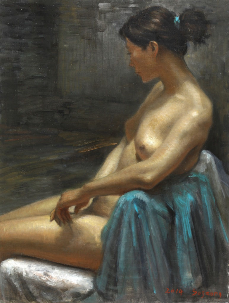 김소정 KIM, So Jeong, 누드좌상, 2014