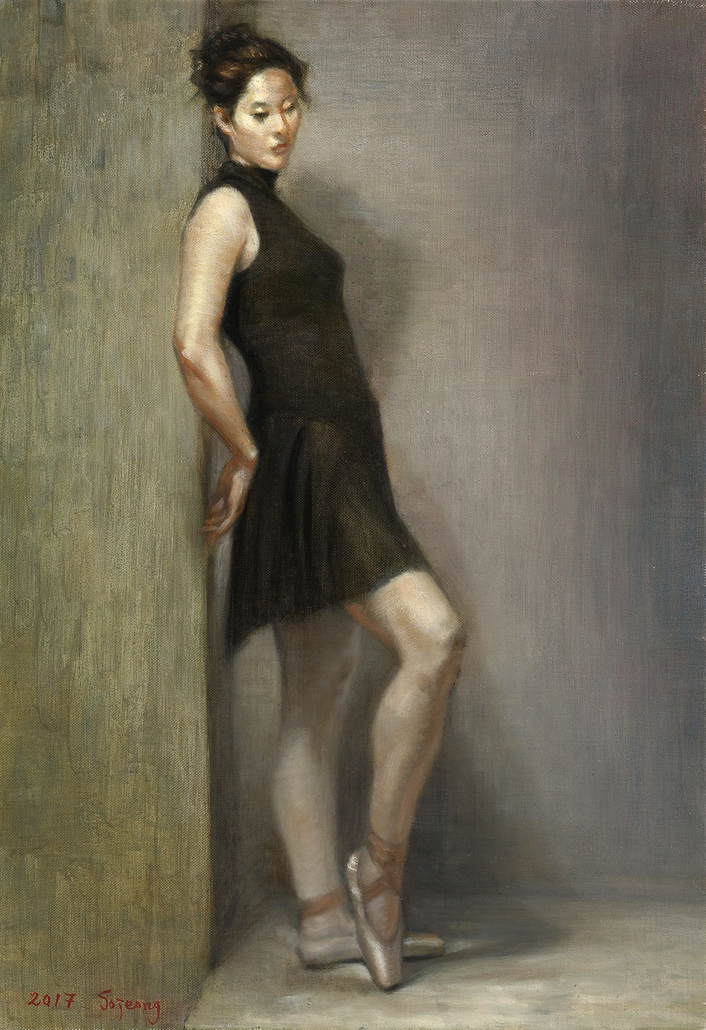 김소정 KIM, So Jeong, standing dancer, 2017