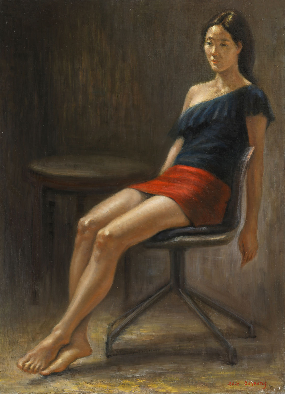 김소정 KIM, So Jeong, Blue & Red, 2015