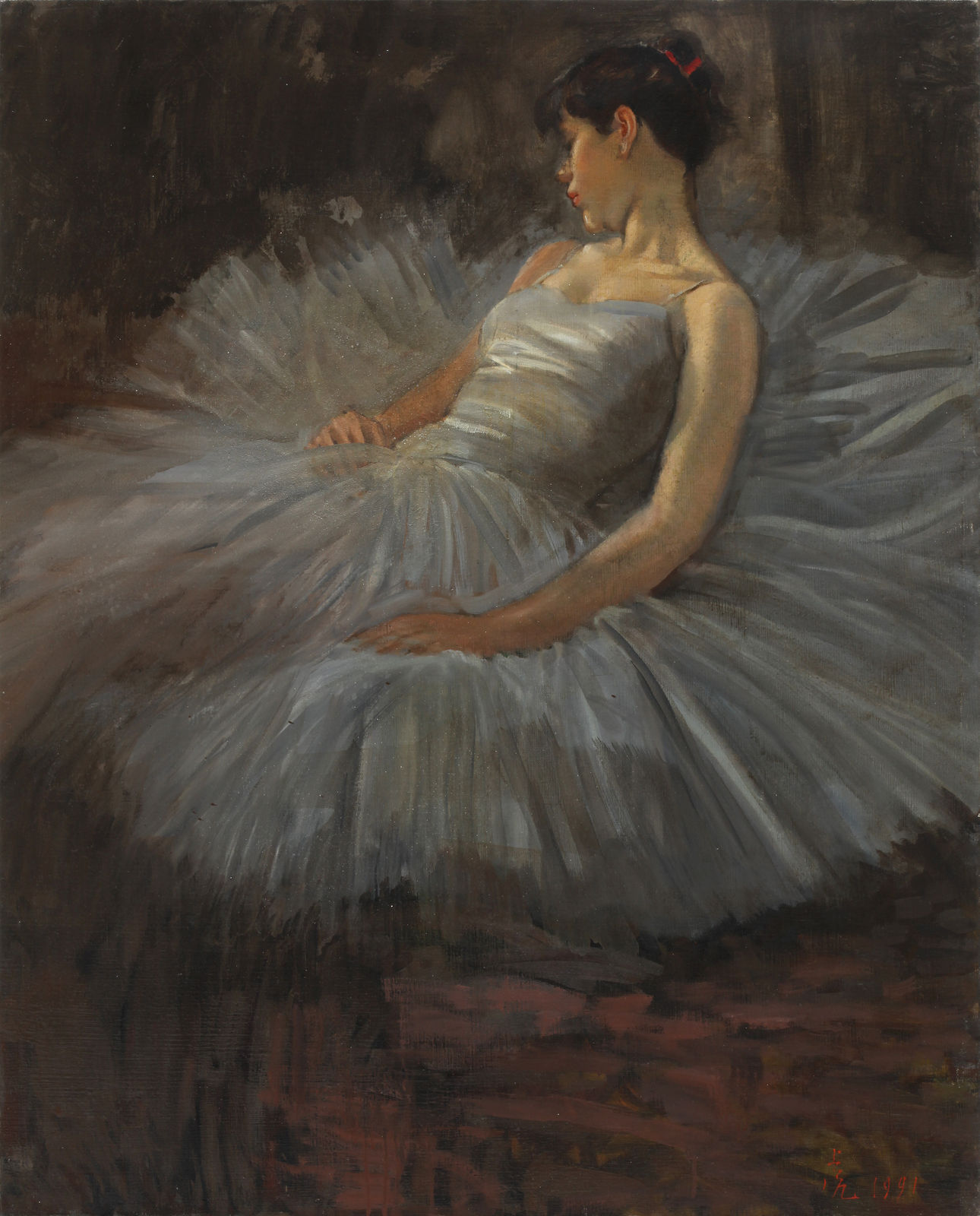 김호걸 KIM, Ho Geol, 무희 Ballerina, 1991
