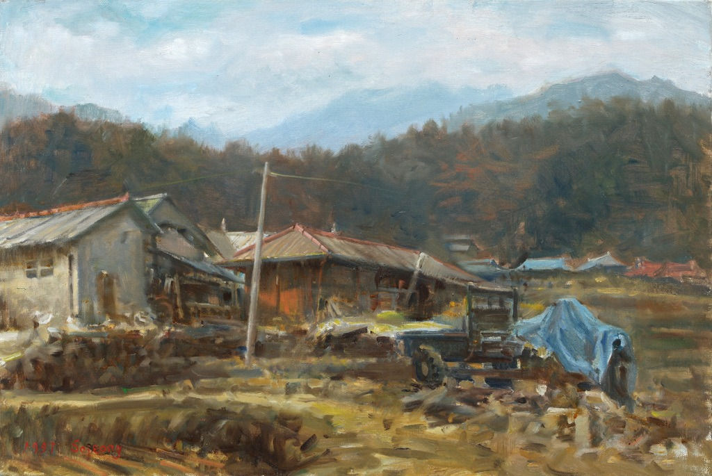 김소정 KIM, So Jeong, 가을 농가, 1997