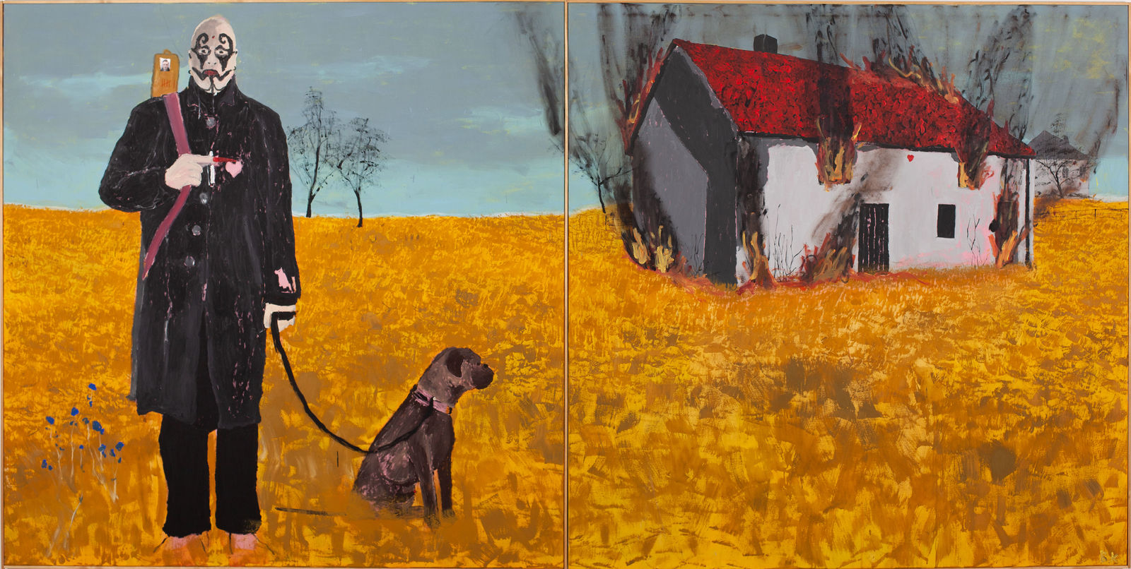 Benni Kakert, Ein weiteres Haus in Flammen, 2023