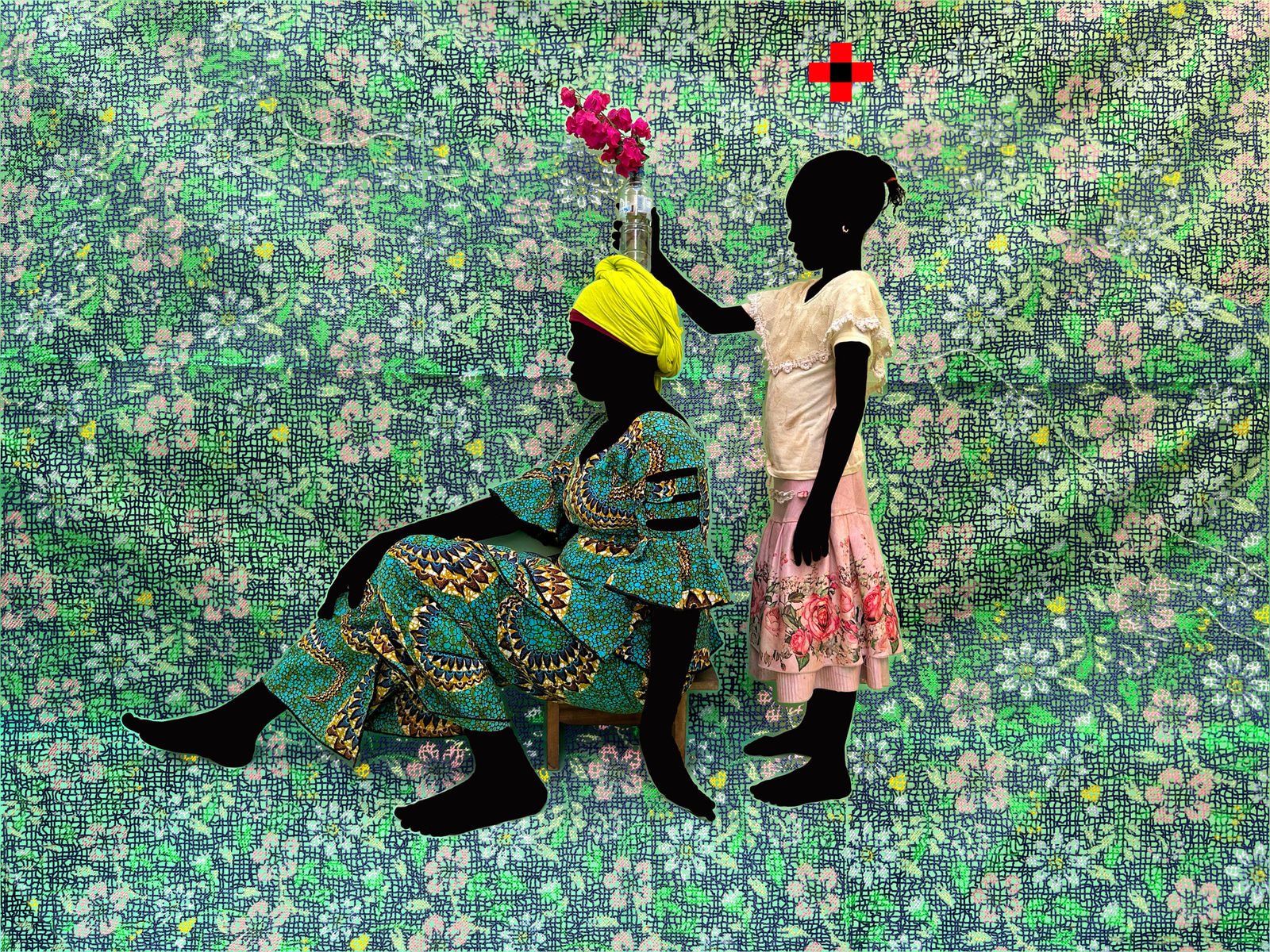 Saïdou Dicko, Les cousines foulard jaune, 2023