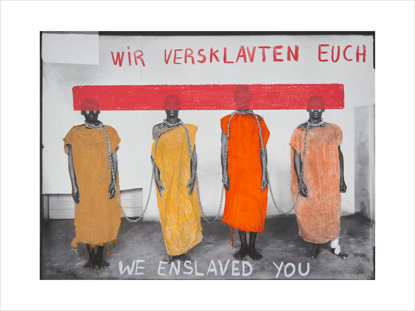 Marcelo Brodsky, WE ENSLAVED YOU, 2021