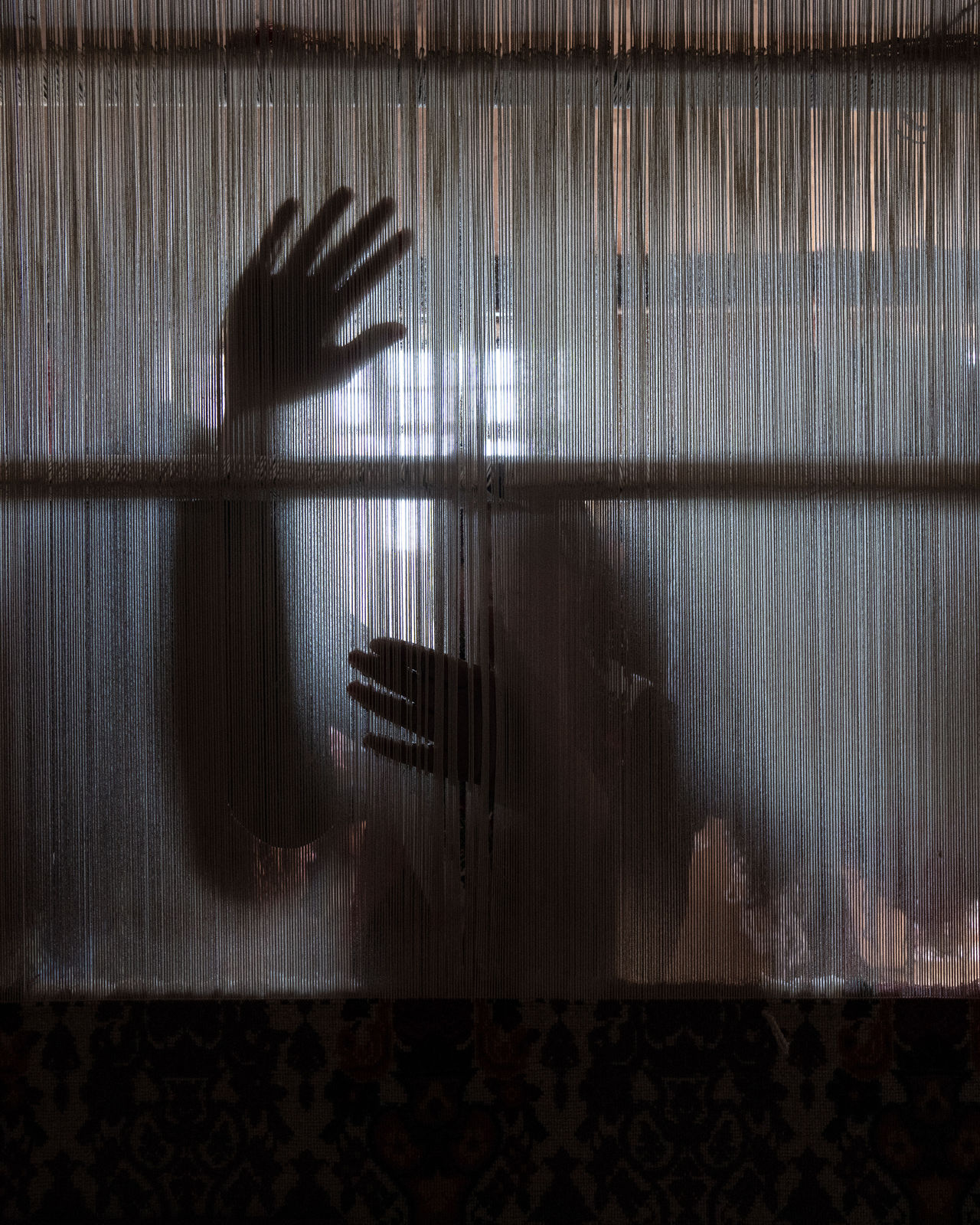 Johanna-Maria Fritz, Sakina weaving a 24 metre carpet, 2021