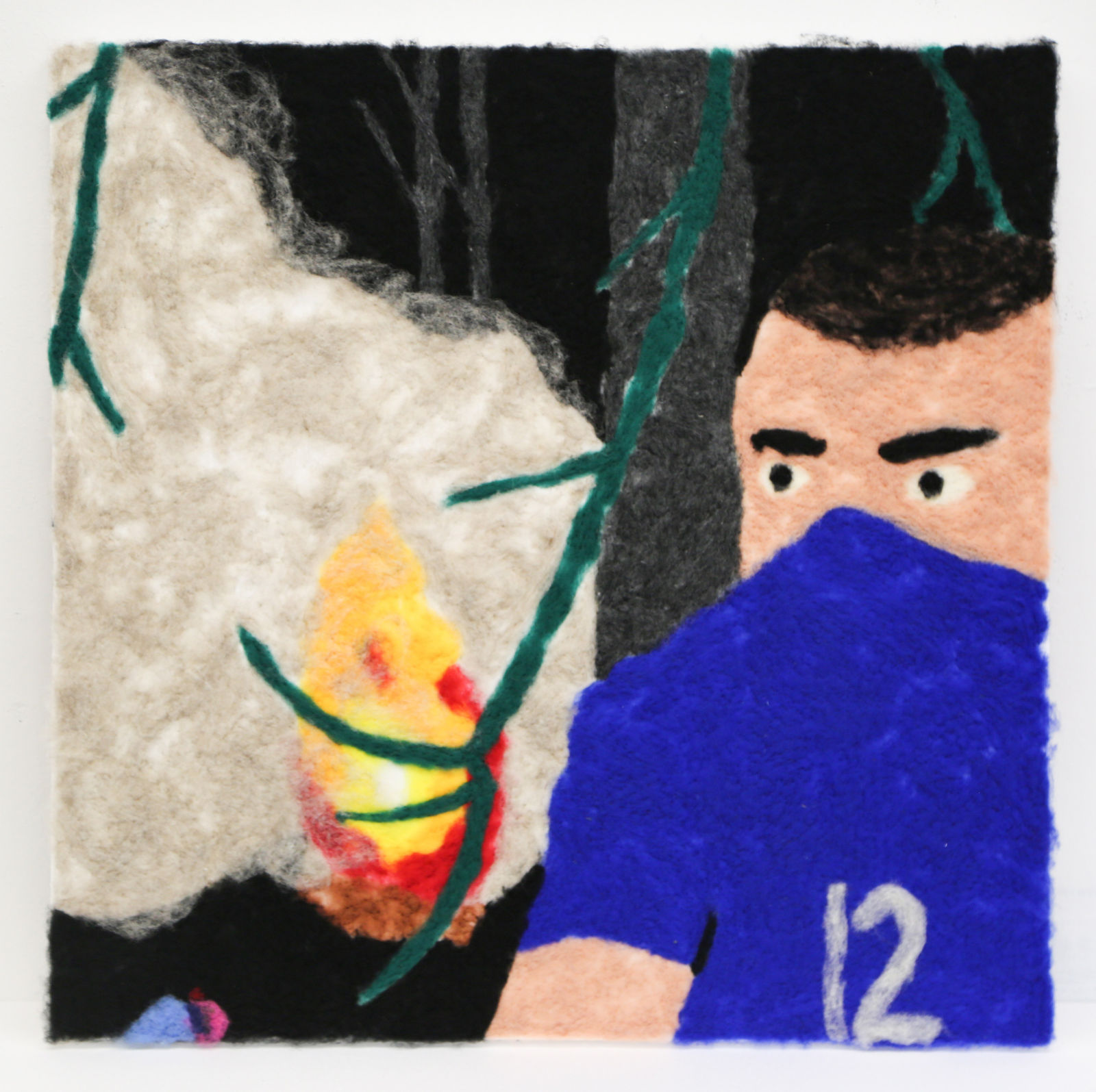 Benni Kakert, Brand hinterm großen Spielplatz, 2021