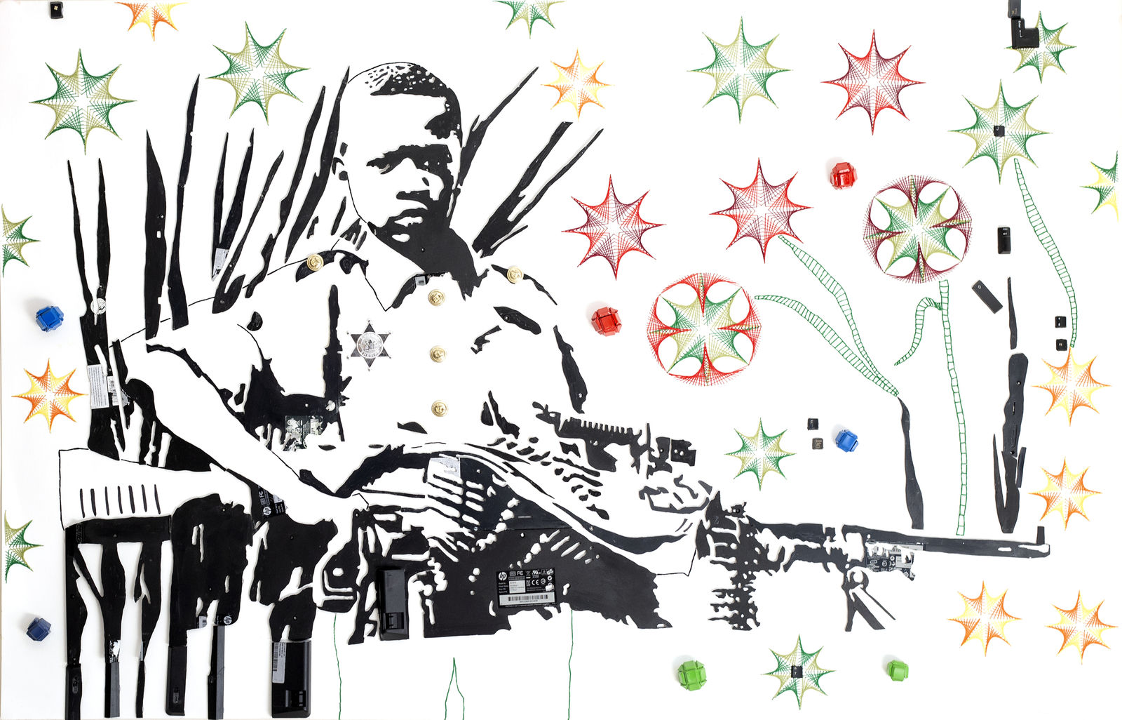 Maurice Mbikayi, UNTITLED, 2020