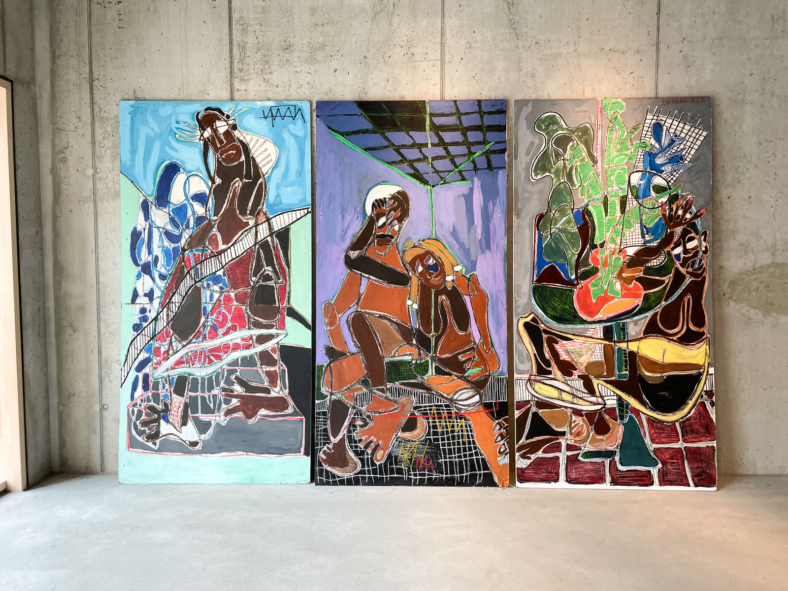 Beverly D. Renekouzou, LOST AND FOUND, 2022