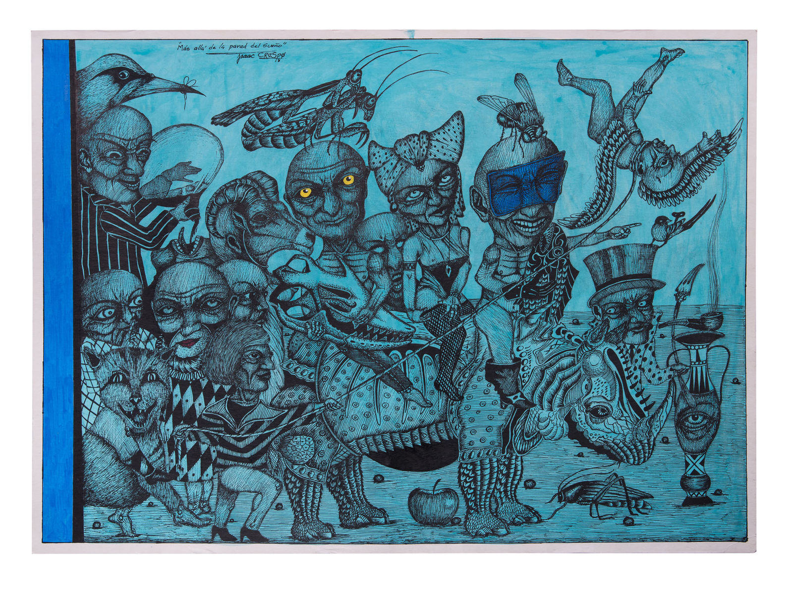 Isaac Crespo, Más allá de la pared del sueño, 2018