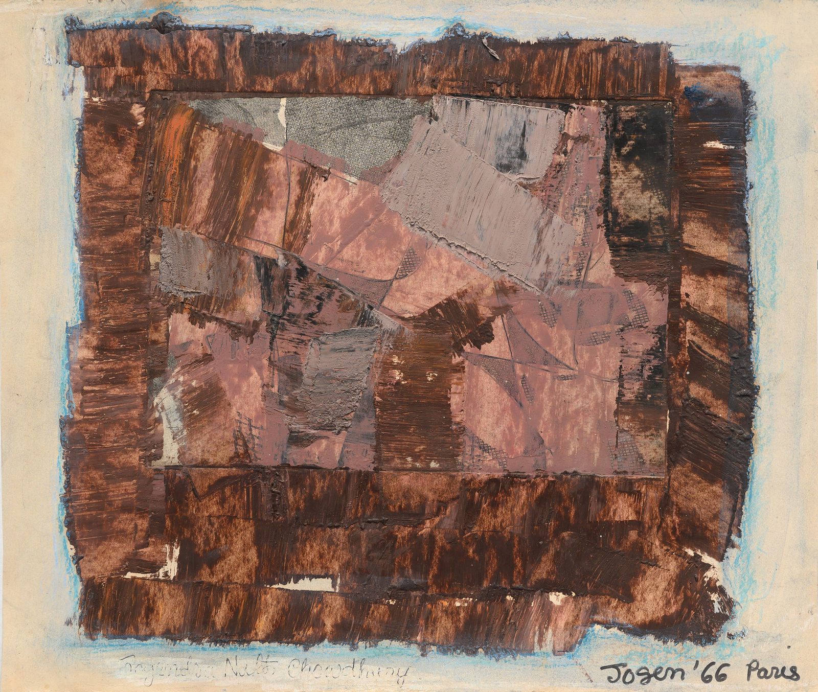 Jogen Chowdhury, Paris, 1967