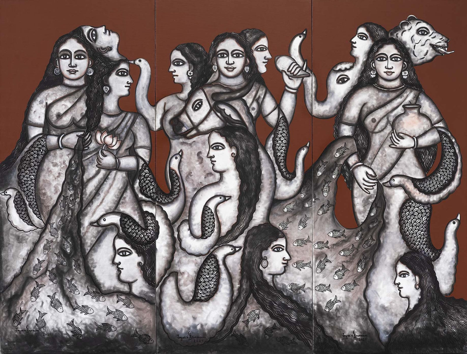 Jayasri Burman, Sangam, 2021