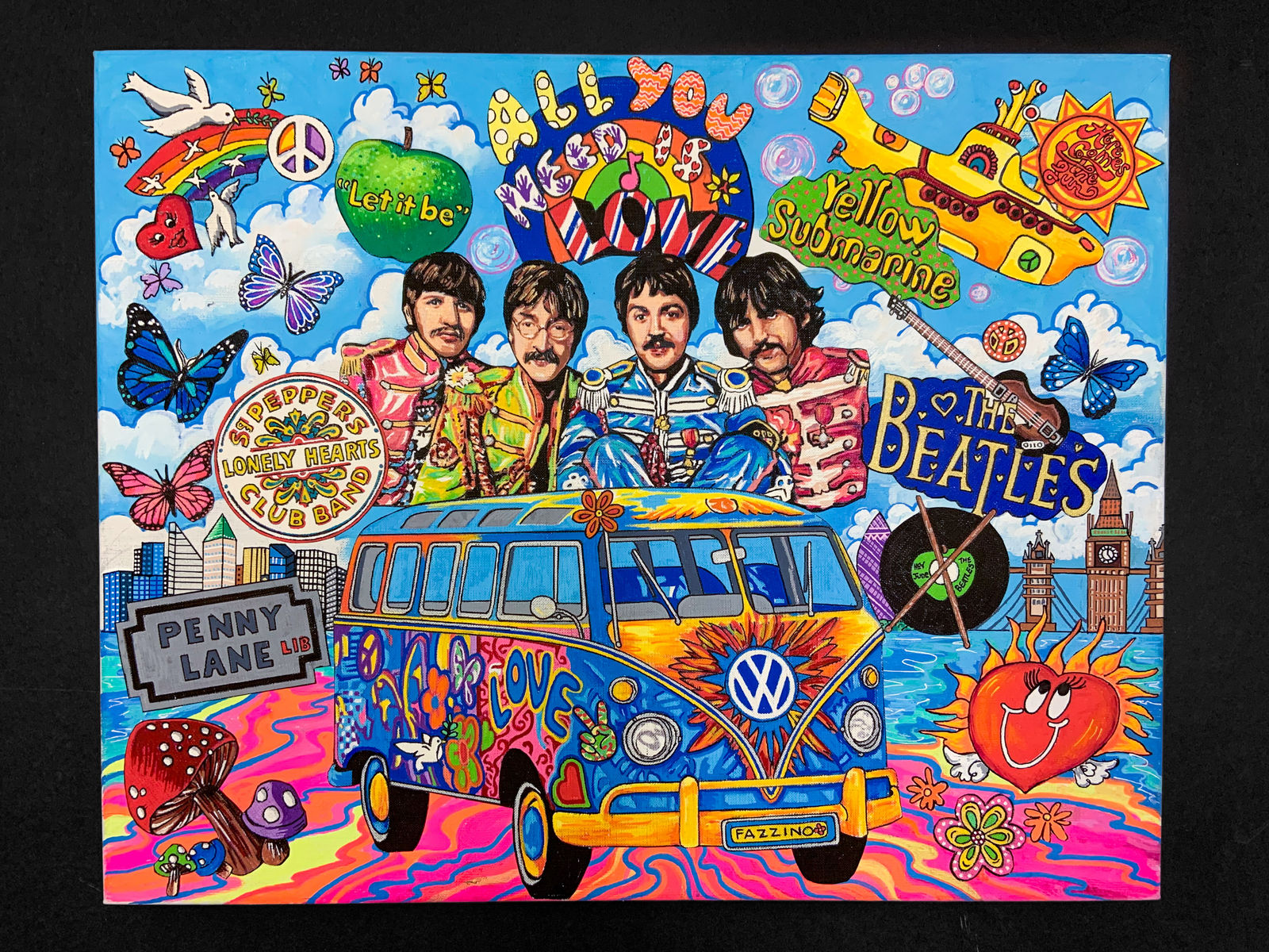 Charles Fazzino, Beatles Yellow Submarine