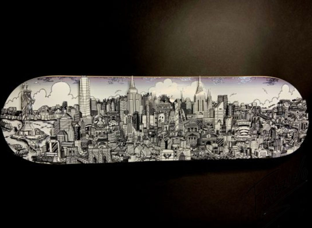 Charles Fazzino, Charles Fazzino Reflections of Manhattan