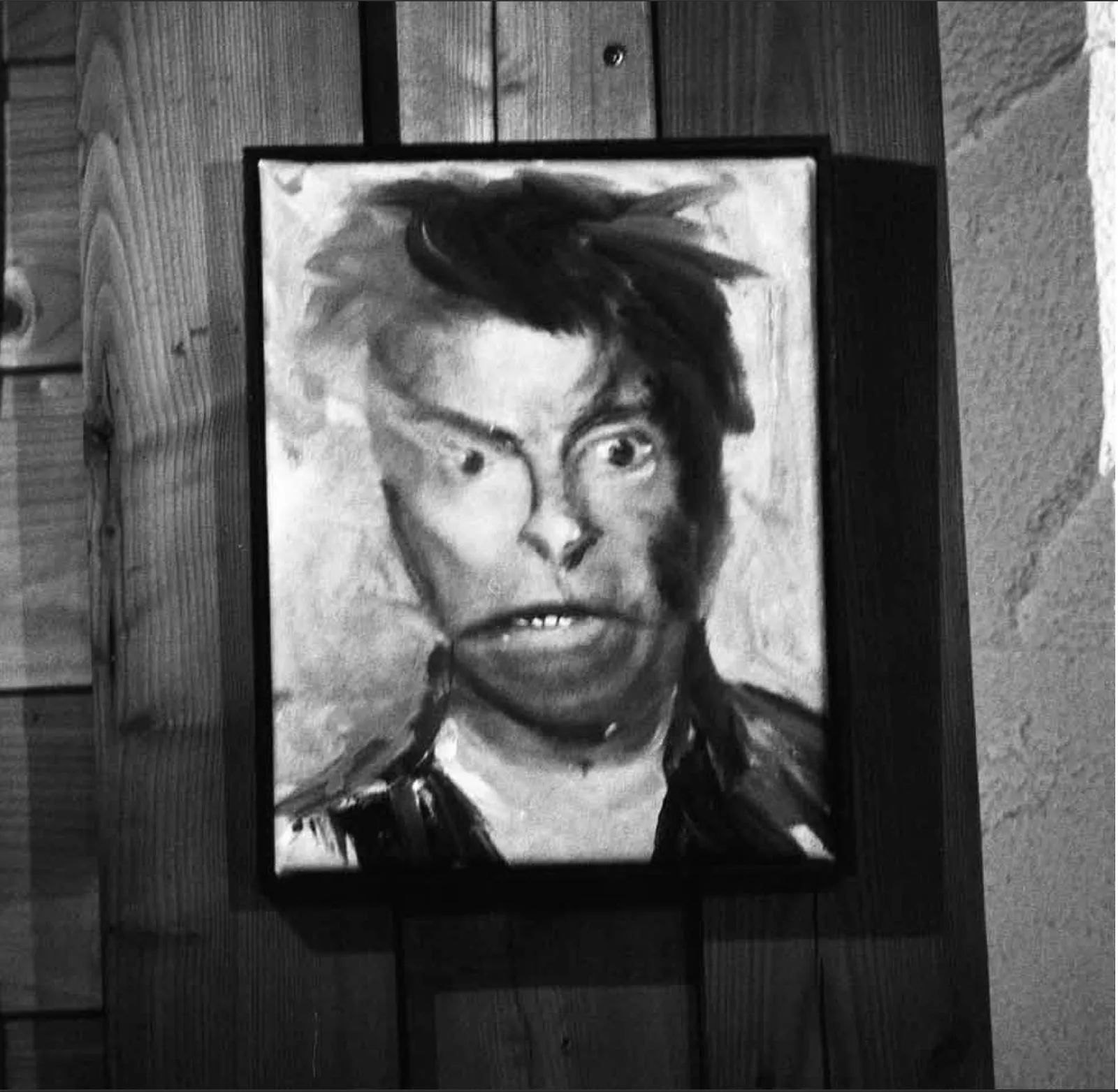 Richard Bellia, Autoportrait de David Bowie - Chalet Le Picotin, Caux (Suisse), 2016