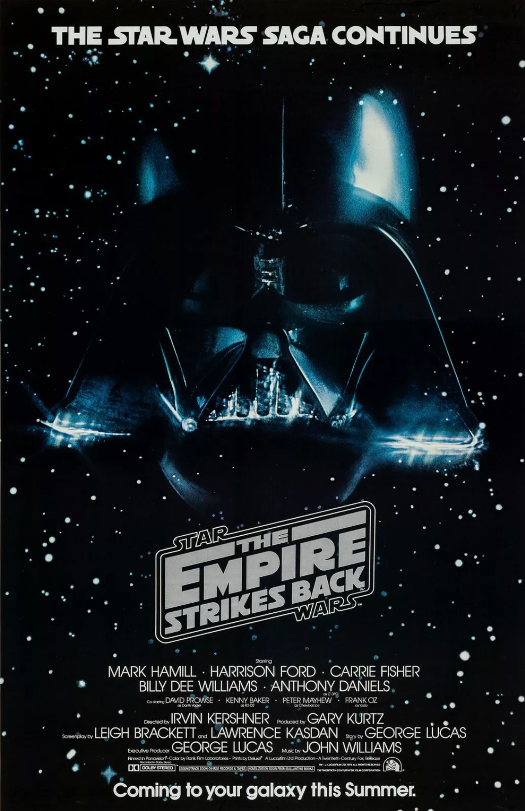Star Wars, Star Wars, The Empire Strikes Back, Advance Style Poster , 1980
