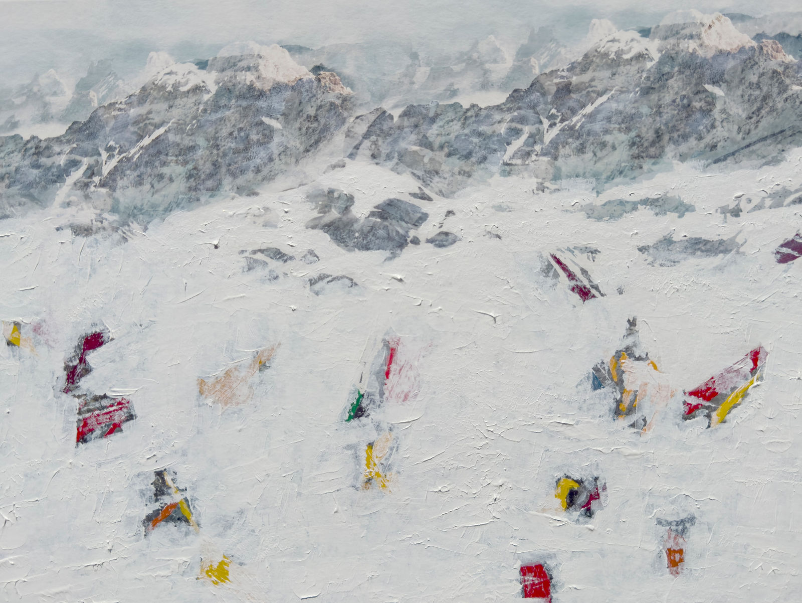 Jacques Pugin, La montagne assiégée N 92, 2024