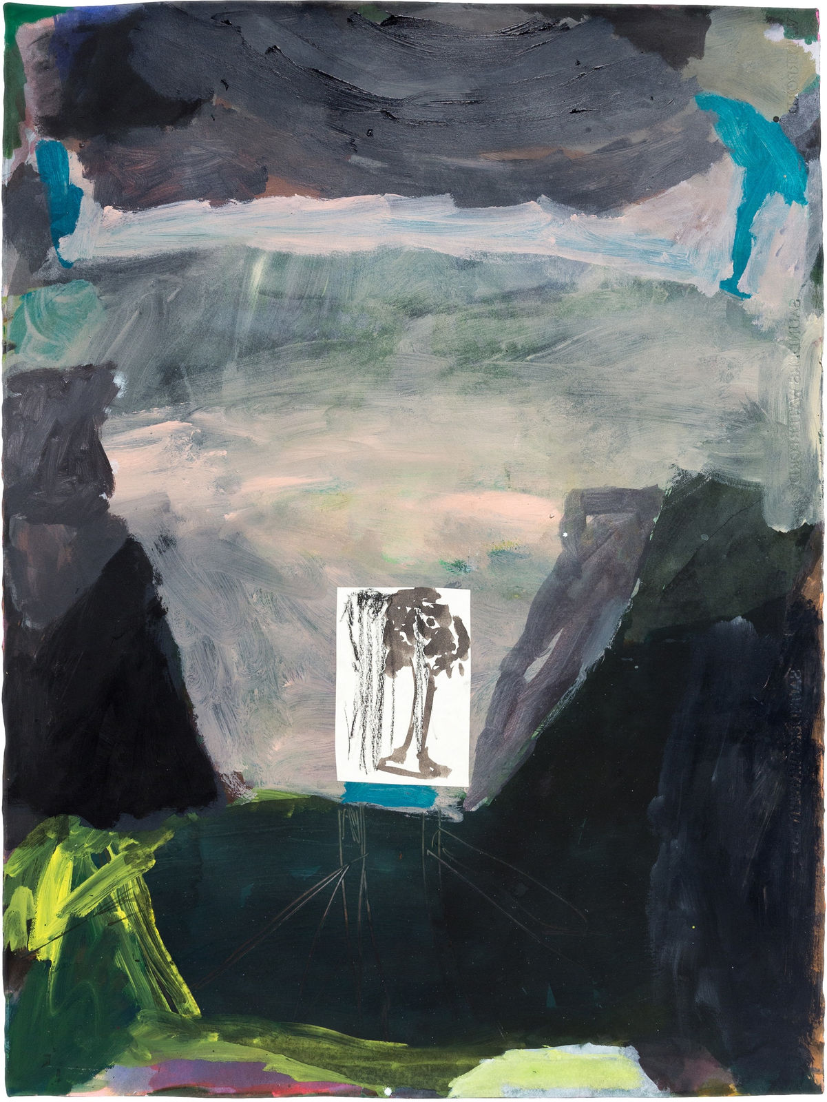 Lauren O'Connor, Mountains and Scribbly Gums, 2023