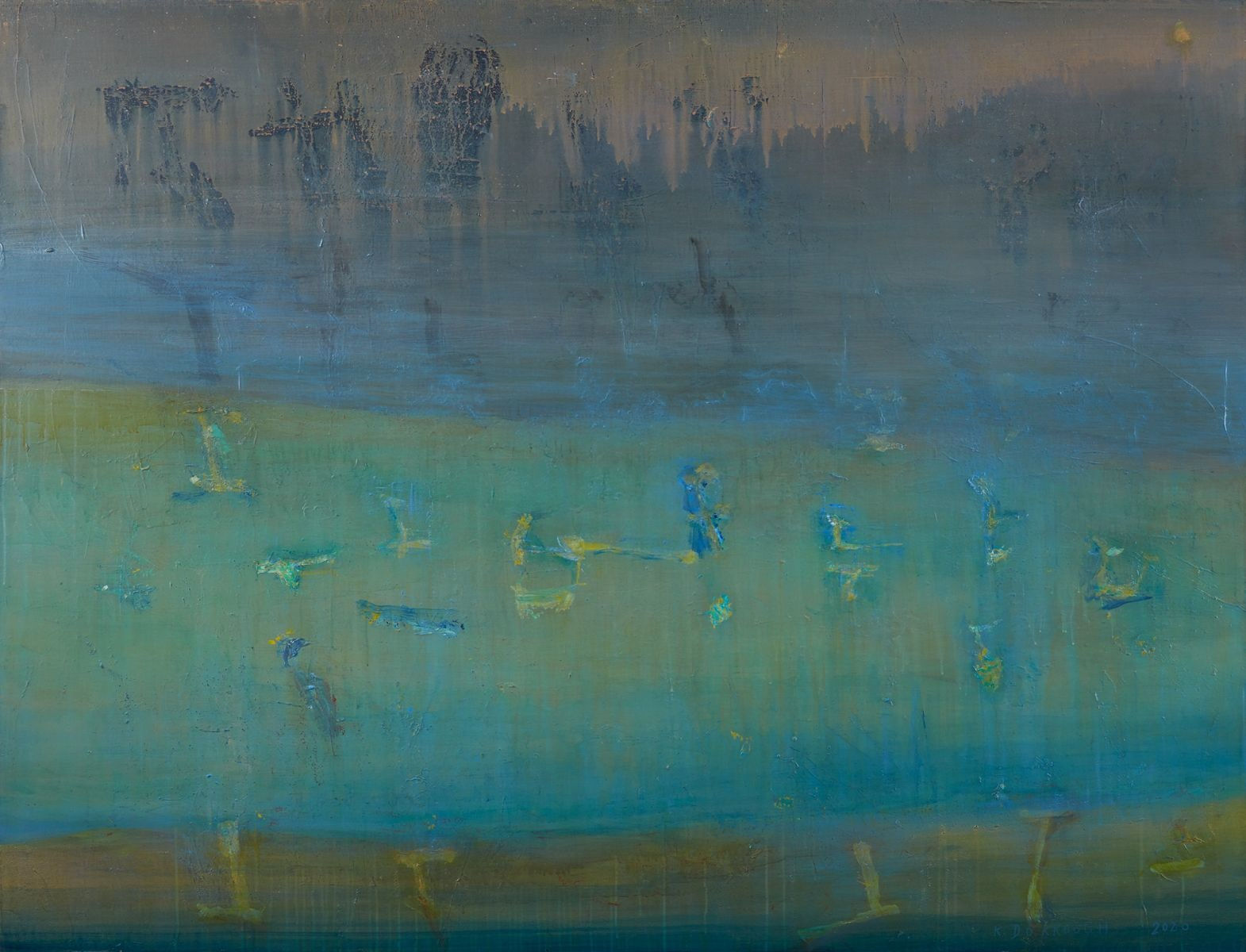 Kate Dorrough, Acknowledged History of the River and Forgetting, 2020