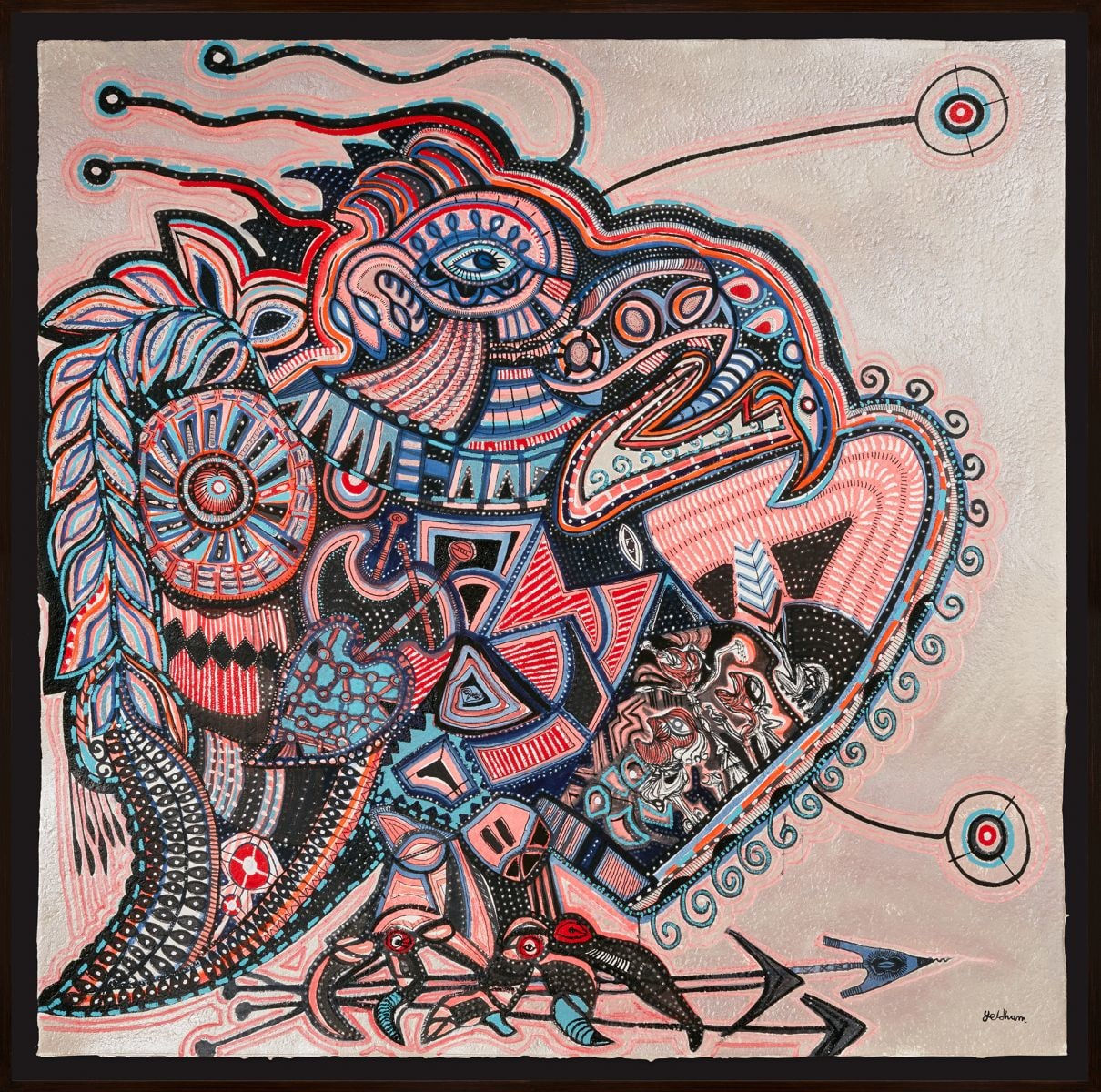 Joshua Yeldham, Protector of Arrows, 2021