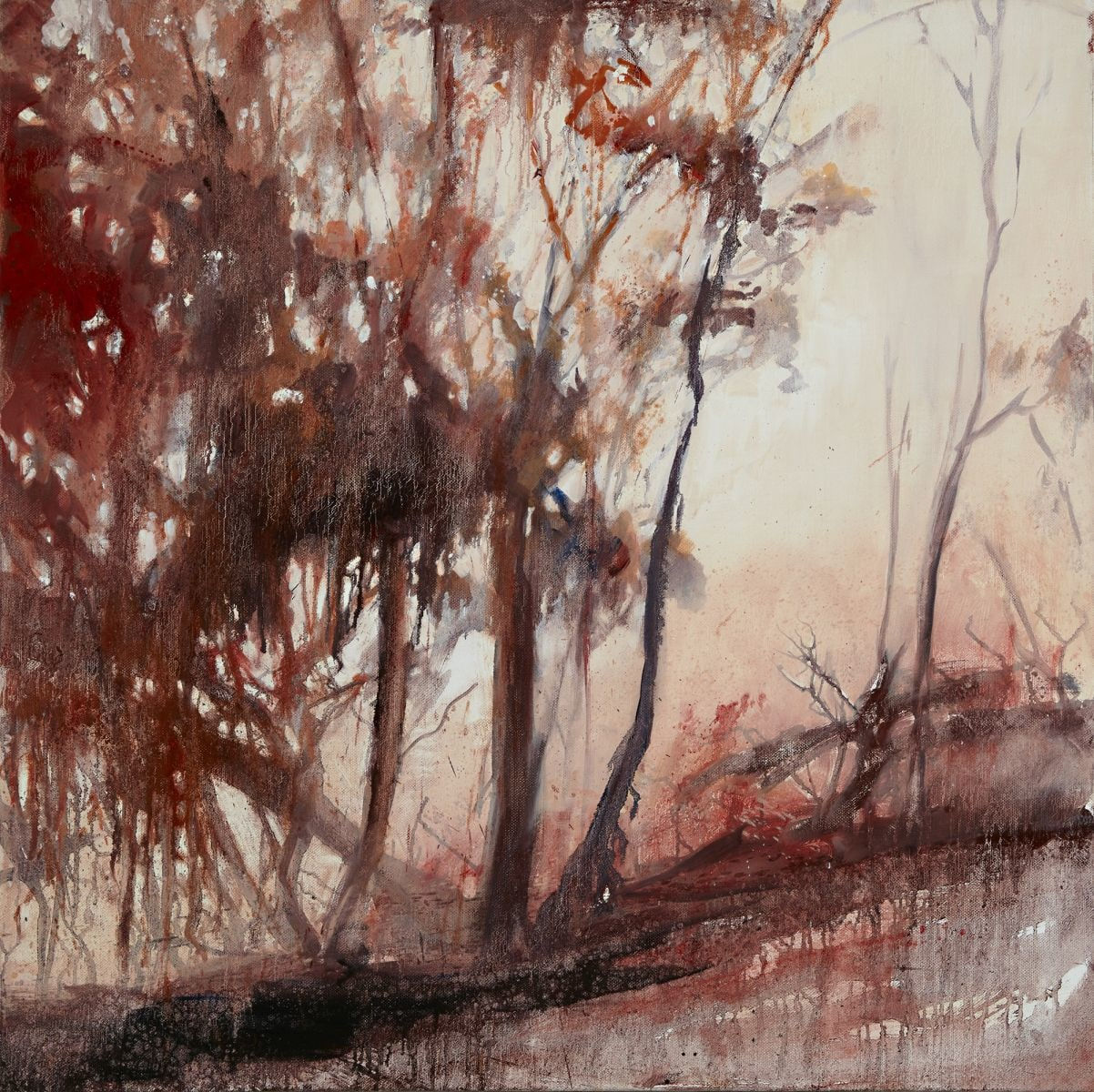 Danelle Bergstrom, Burning Heart I, 2015