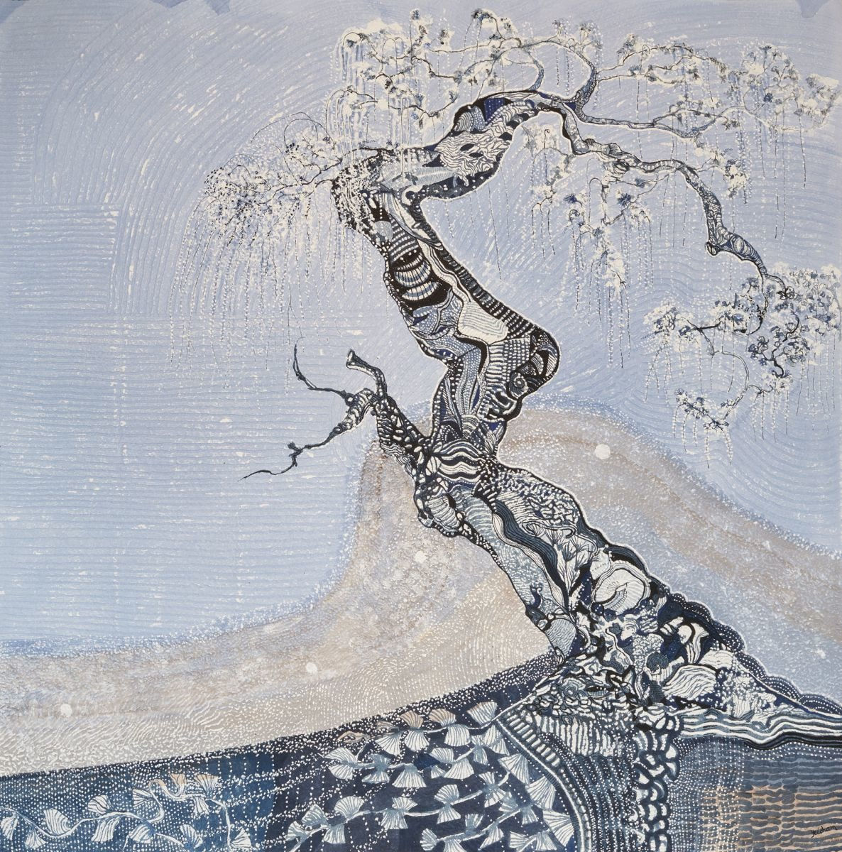 Joshua Yeldham, Solitudes Tree – Morning Bay, 2017