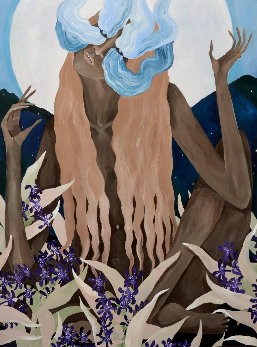 Leah Fraser, She Was Waiting to See the Light, 2021