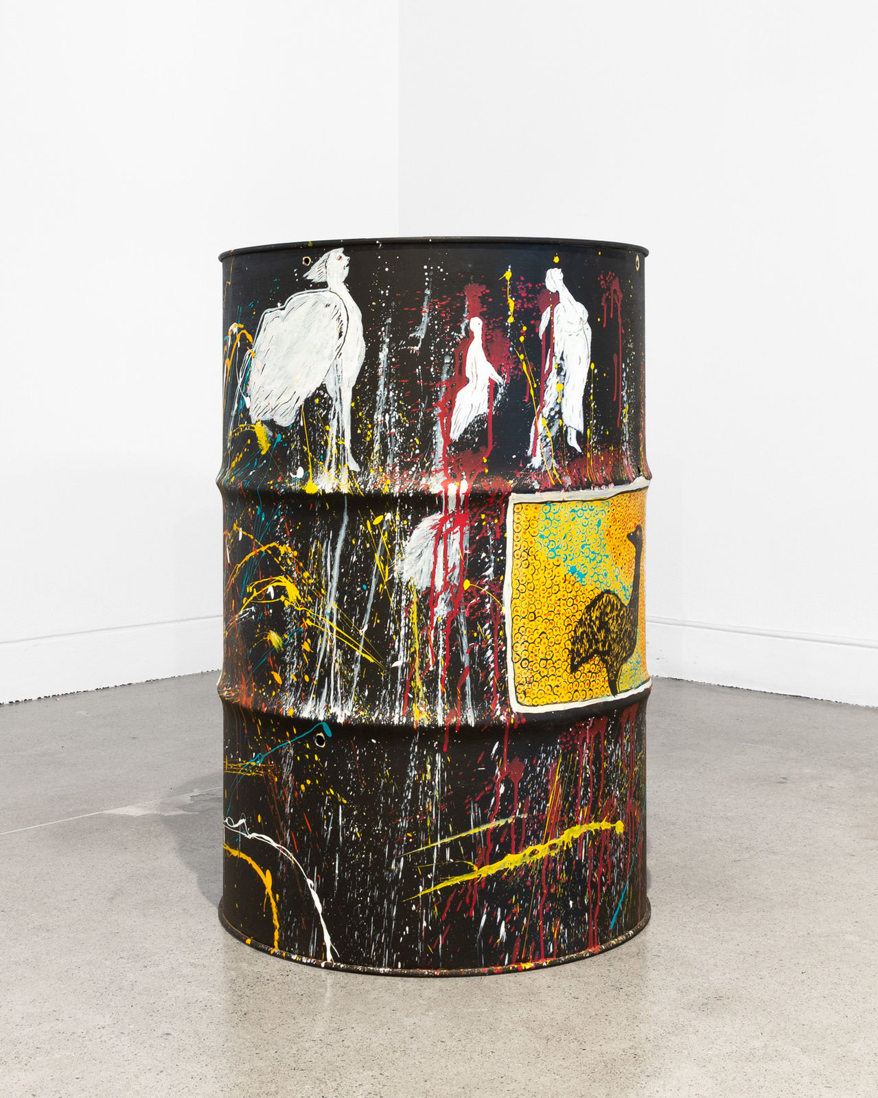 John Prince Siddon, Dreamtime Disco Drum I – VIII, 2023