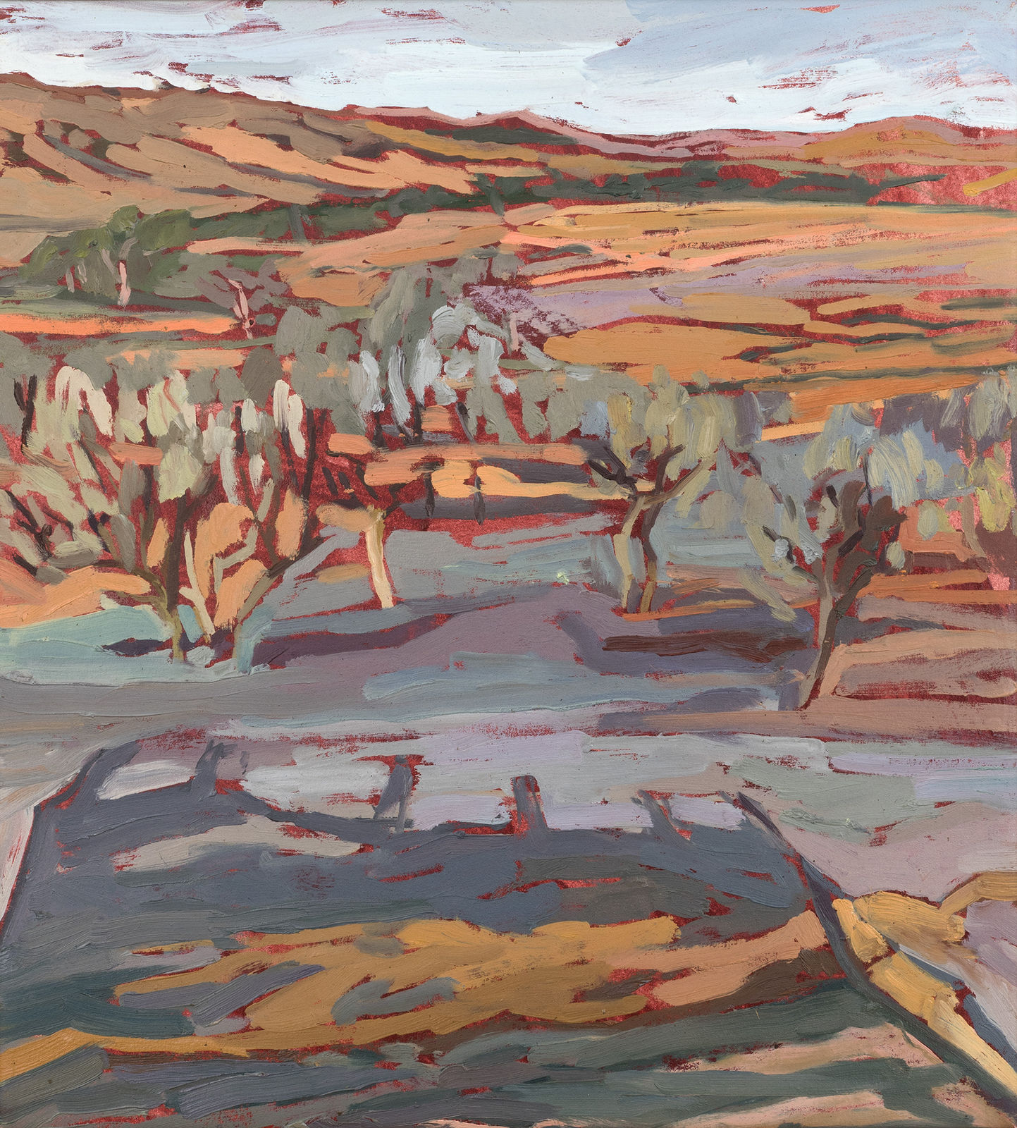 Nicole Kelly, Drawn Over in Silver, 2020