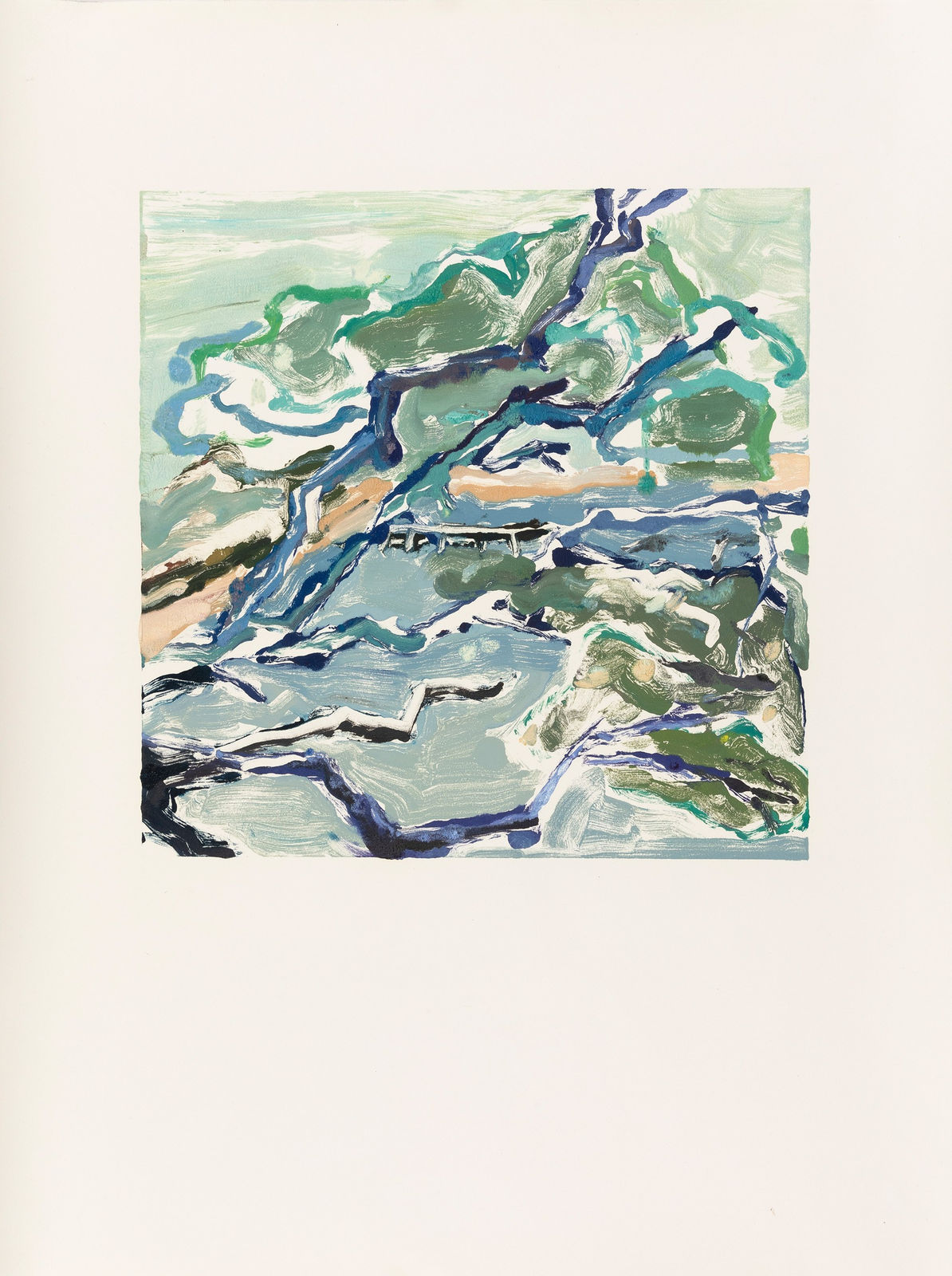 Nicole Kelly, Blue Moonah, 2024