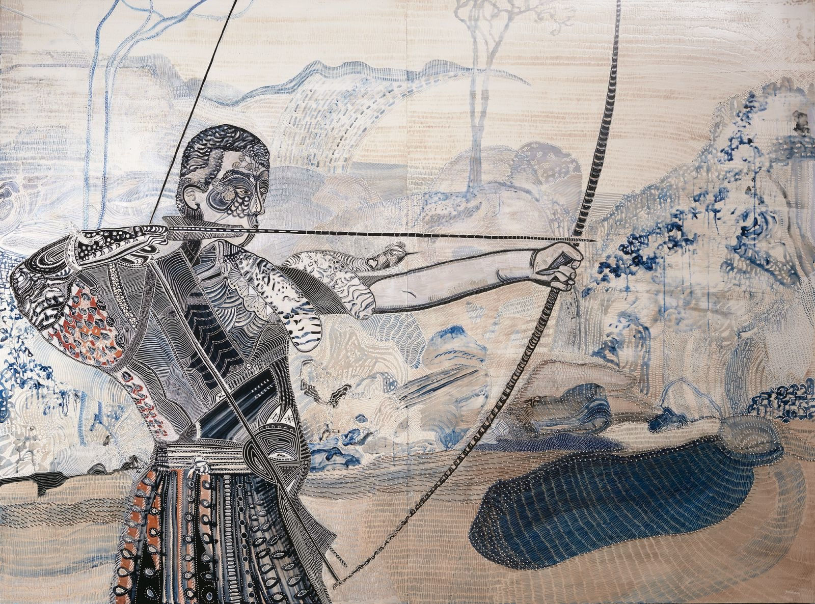 Joshua Yeldham, The Archer's Bow, 2017