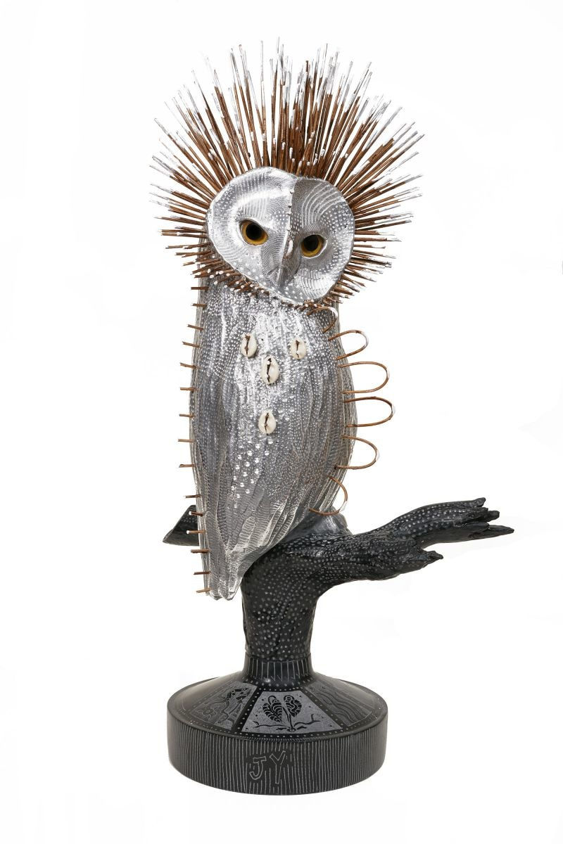 Joshua Yeldham, Silver Owl IV, 2017