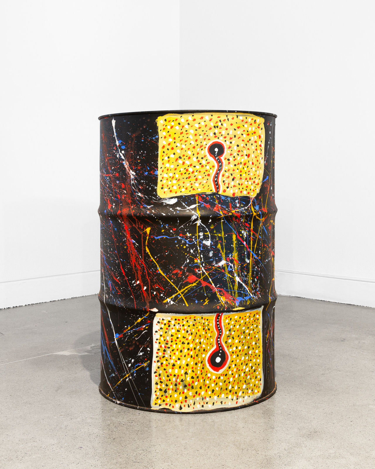 John Prince Siddon, Dreamtime Disco Drum I – VIII, 2023