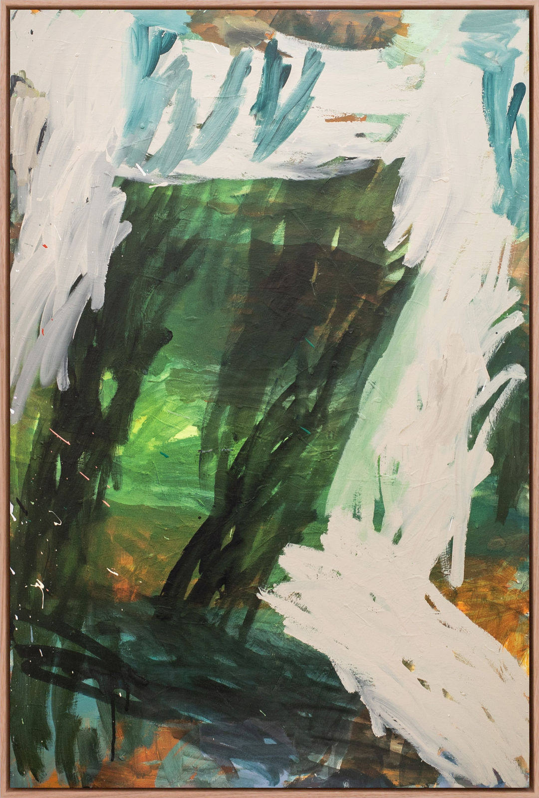 Lauren O'Connor, Ascent (green), 2022