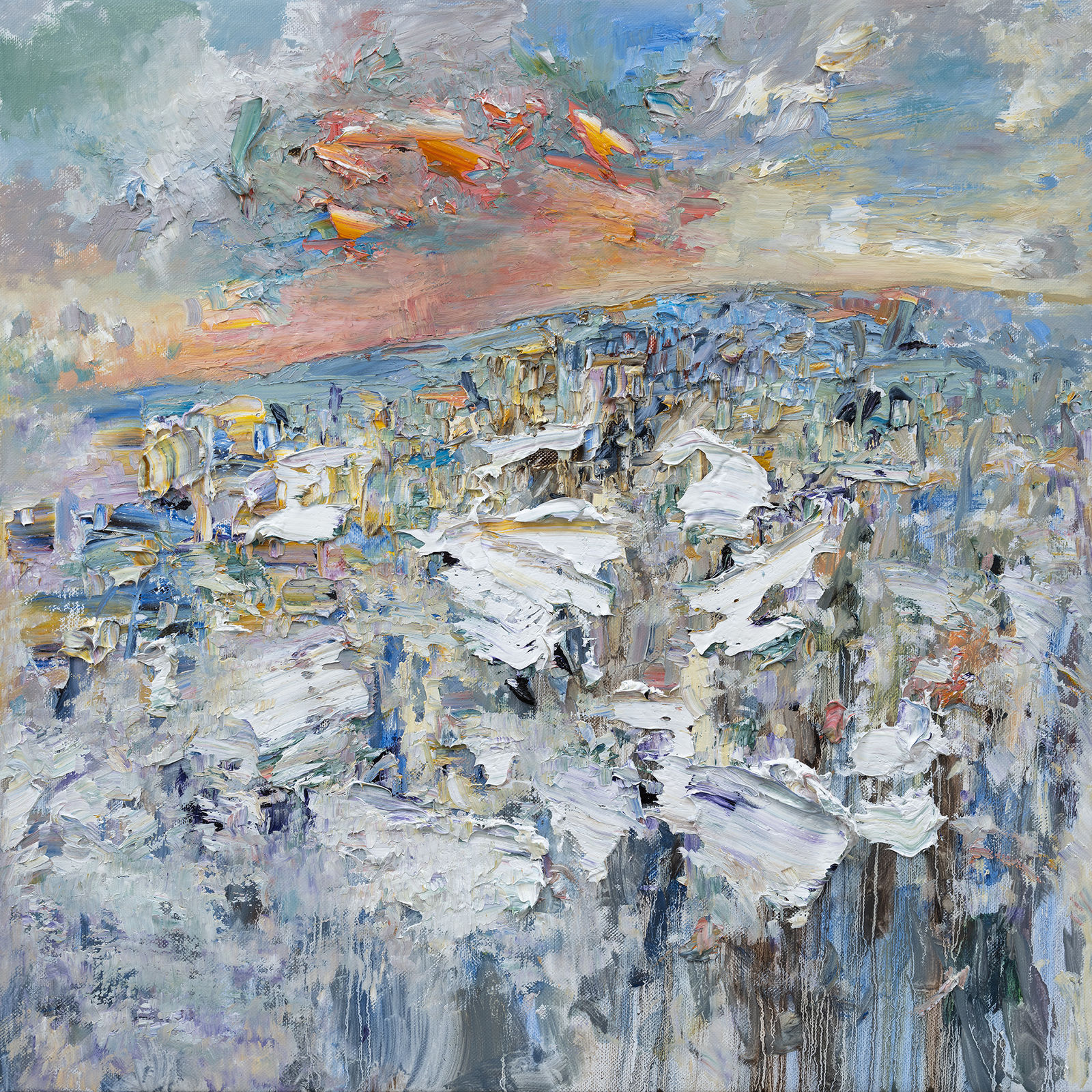 Colin Pennock, Midday Sunset, 2023