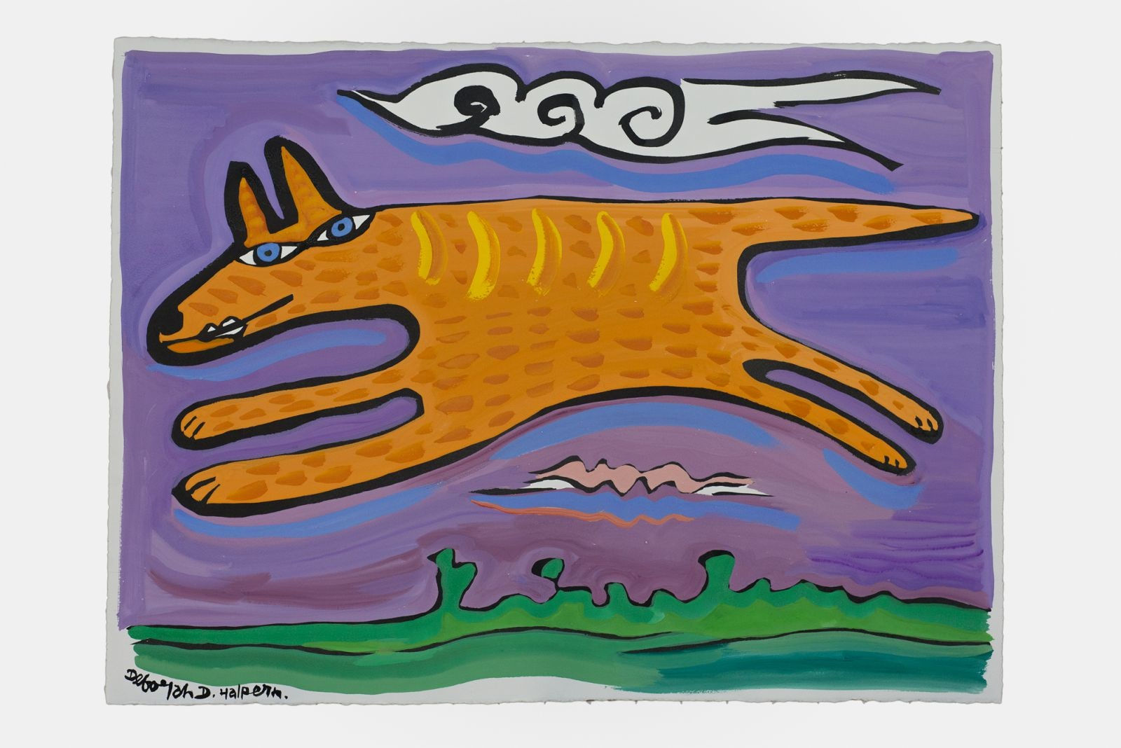 Deborah Halpern, Flying Dog, 2017
