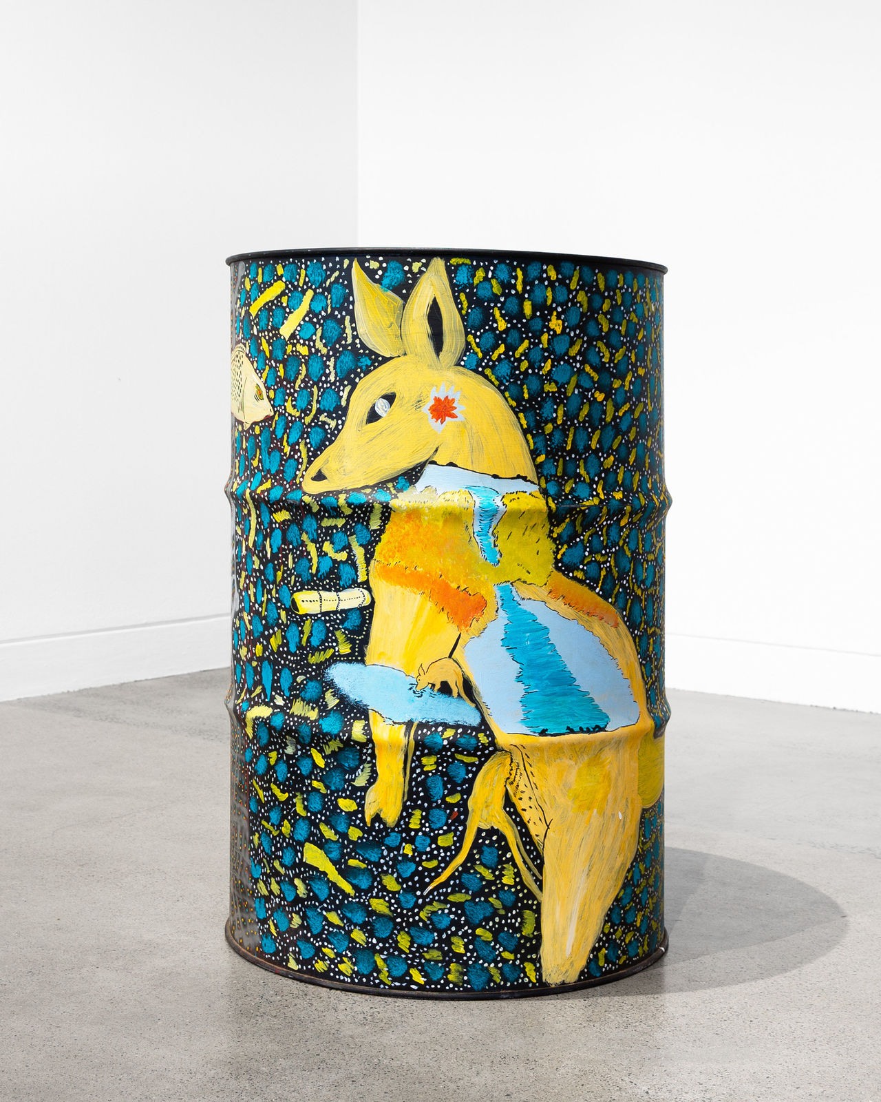 John Prince Siddon, Marlu, Red Kangaroo, 2023