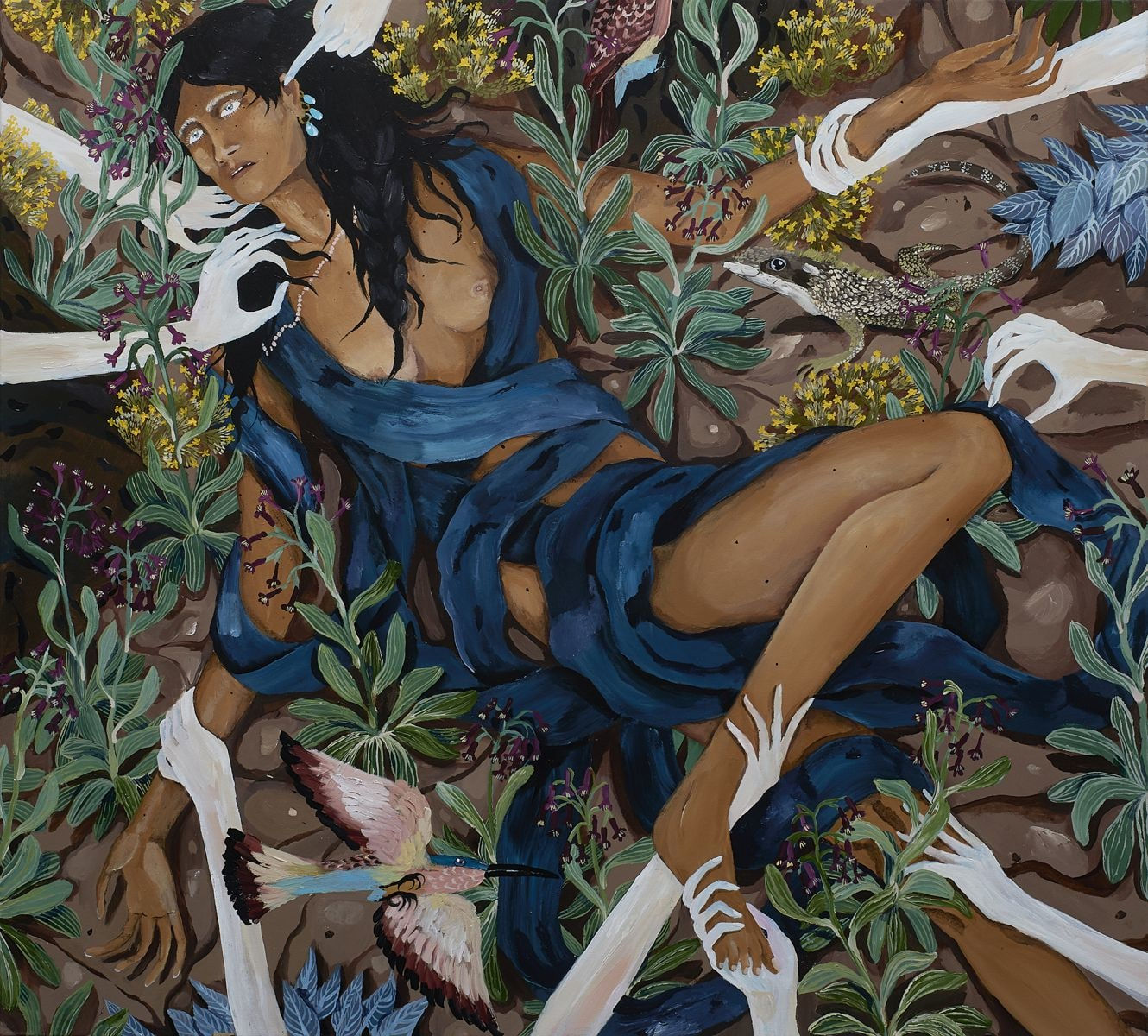 Leah Fraser, Their Touch Felt Like the Birth and Death of Tiny Universes, 2018