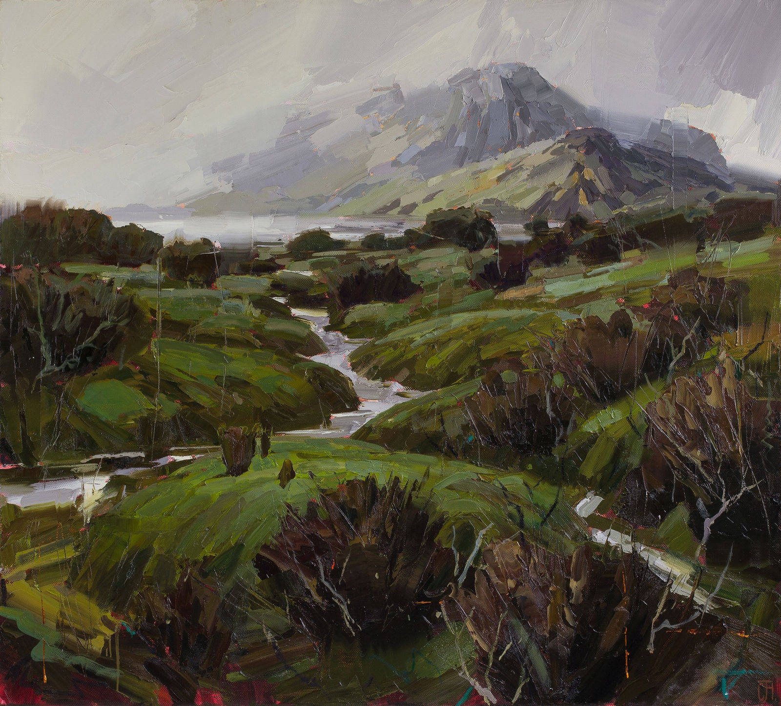 Clifford How, Liquid Braid – Central Plateau, 2022