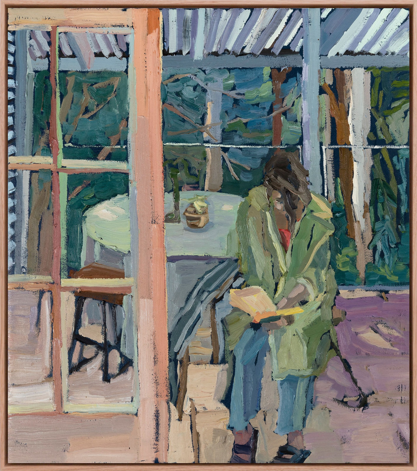 Nicole Kelly, Green Coat, 2022