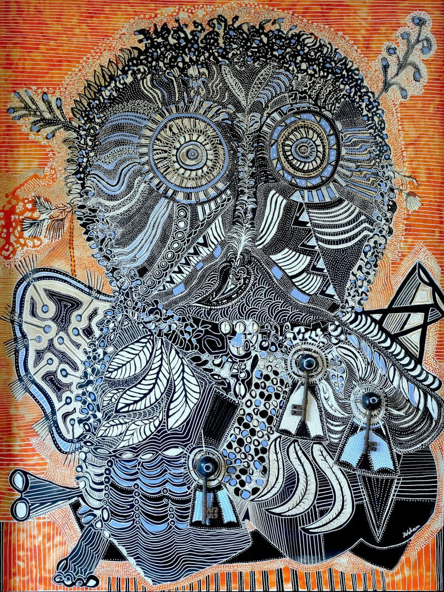 Joshua Yeldham, Code Breaker Owl – Morning Bay, 2017