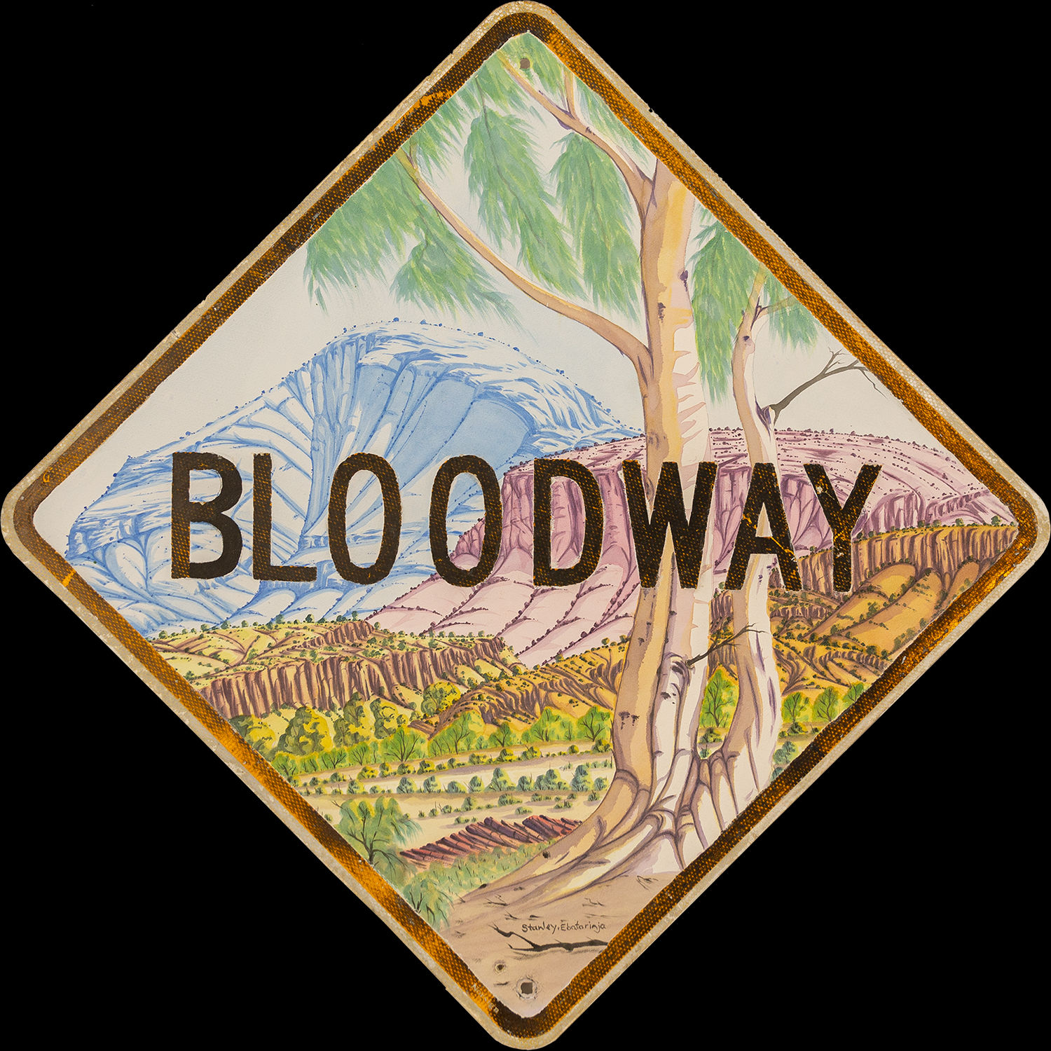 Iltja Ntjarra Many Hands, Stanley Ebatarinja – Bloodway, 2024