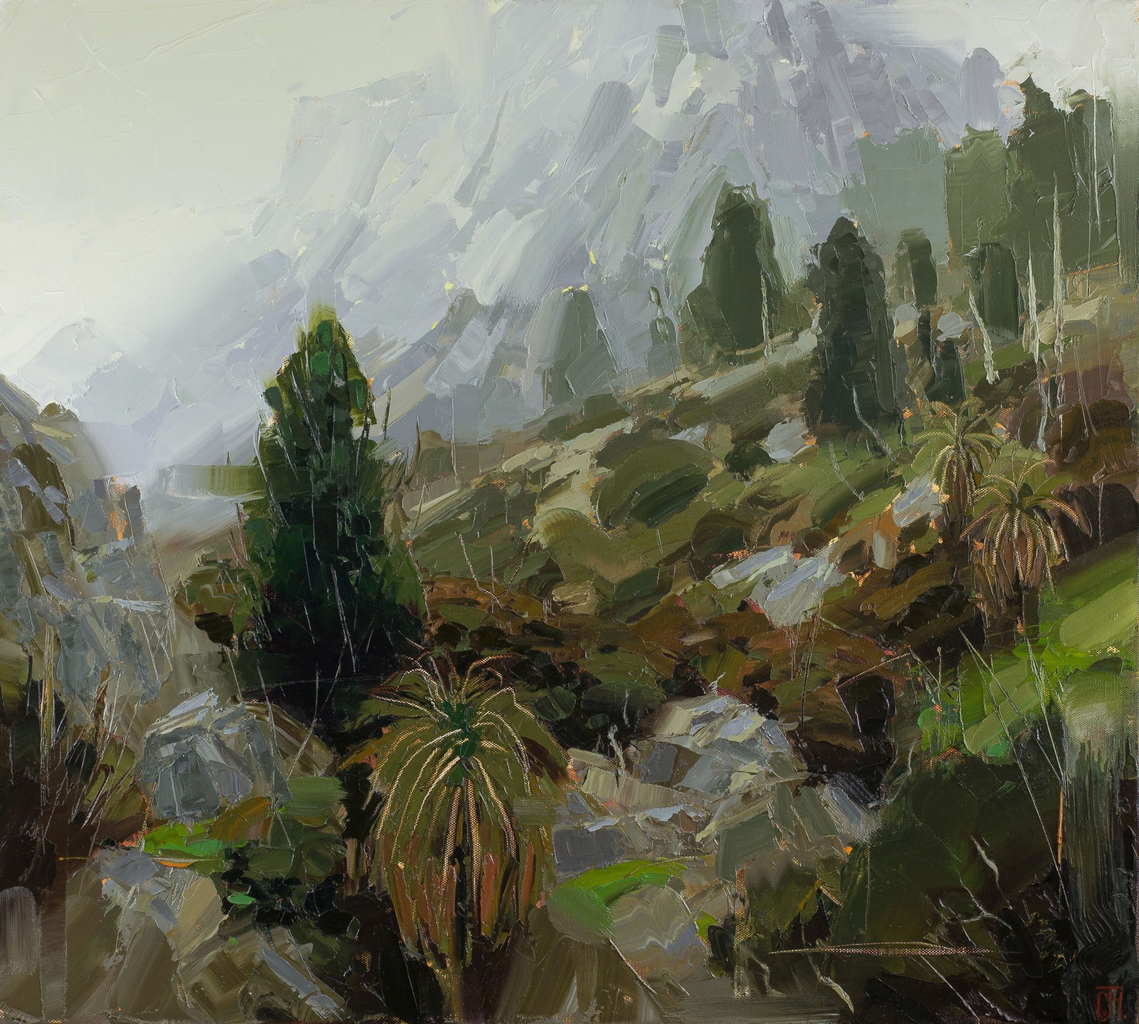 Clifford How, The Summit in View – Pandani, 2022