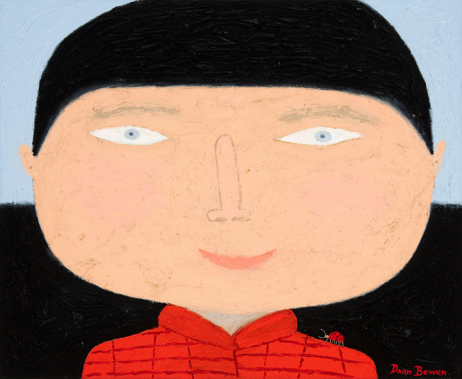 Dean Bowen, Boy with Ladybird, 2024