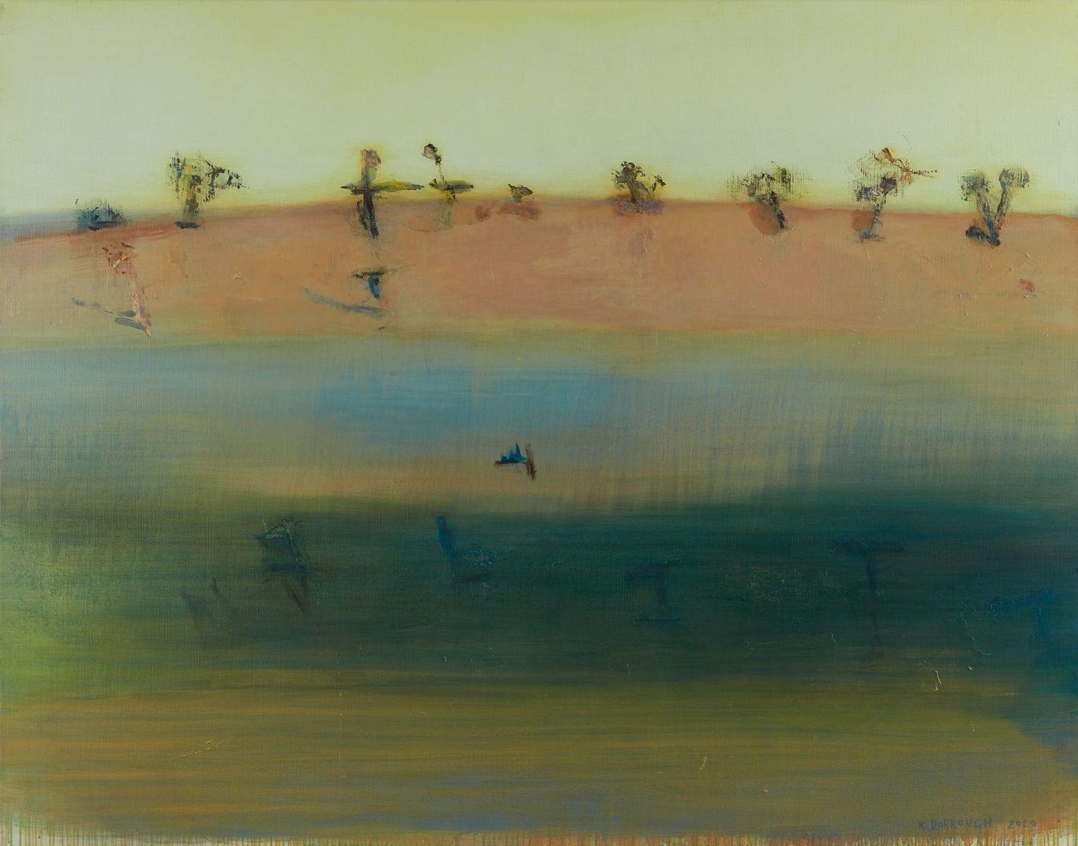 Kate Dorrough, Suspended Silent Depths, 2020