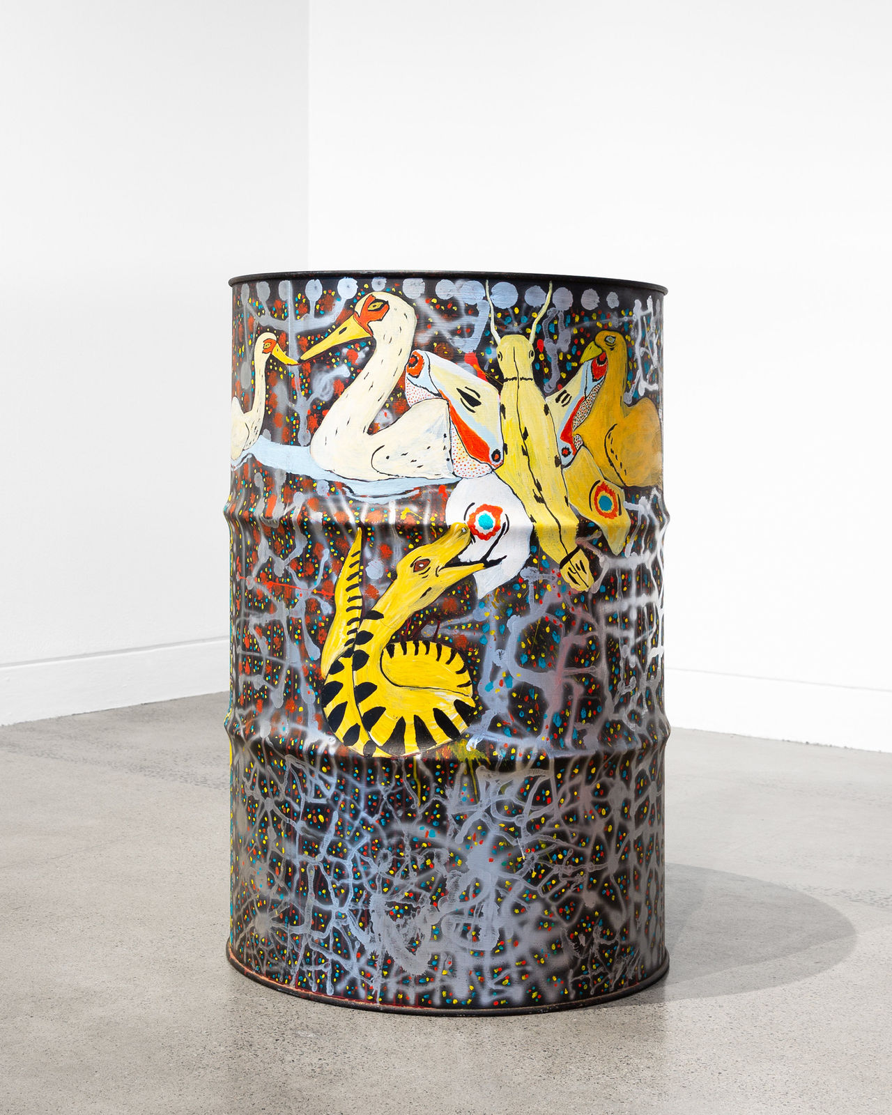 John Prince Siddon, Dreamtime Disco Drum I – VIII, 2023