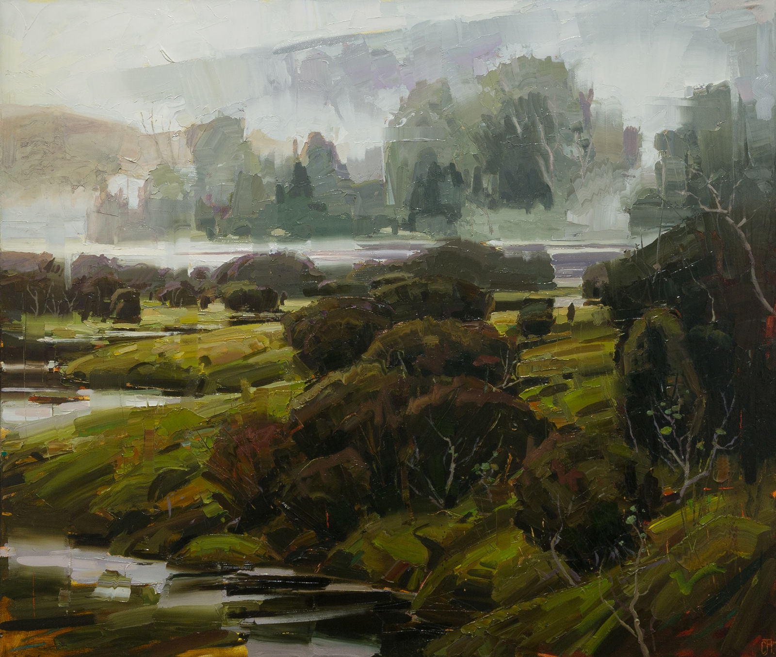 Clifford How, The Emerging Island, 2024